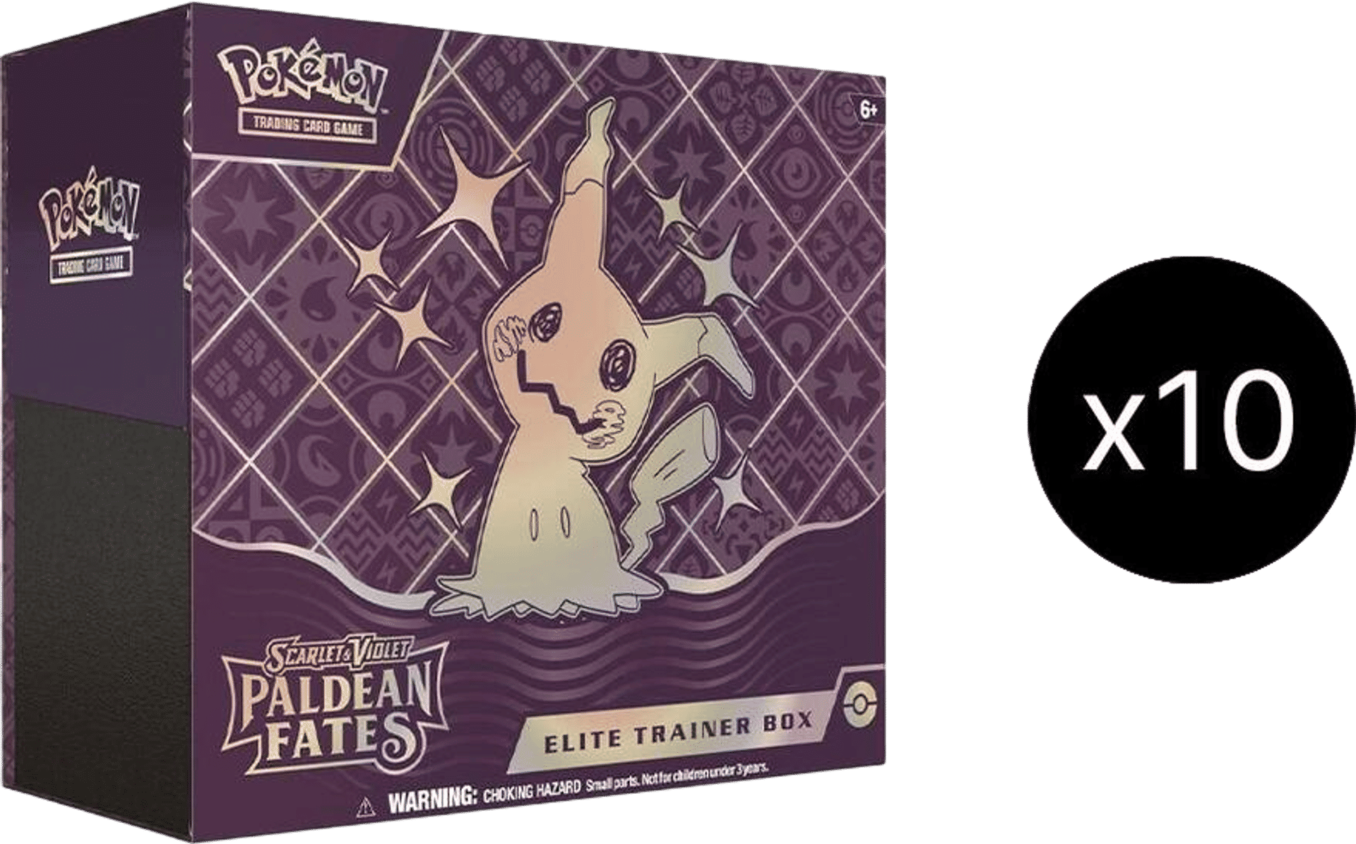 Paldean Fates Elite Trainer Box Case from SV: Paldean Fates - Pokémon