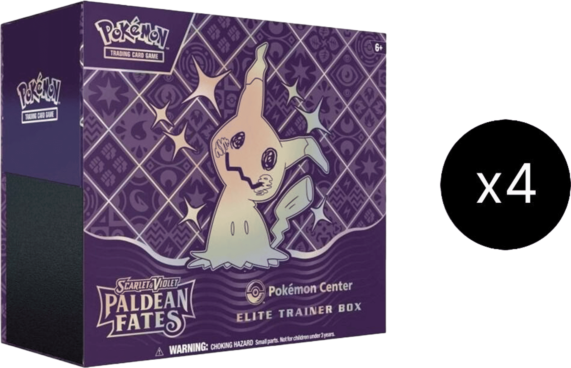 Paldean Fates Pokemon Center Elite Trainer Box (Exclusive) Case from SV: Paldean Fates - Pokémon