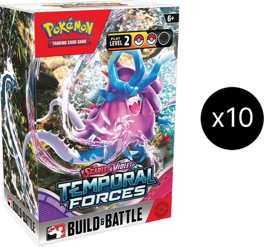Display de Boîtiers Stratégies et Combats Forces Temporelles — SV05: Temporal Forces — Pokemon