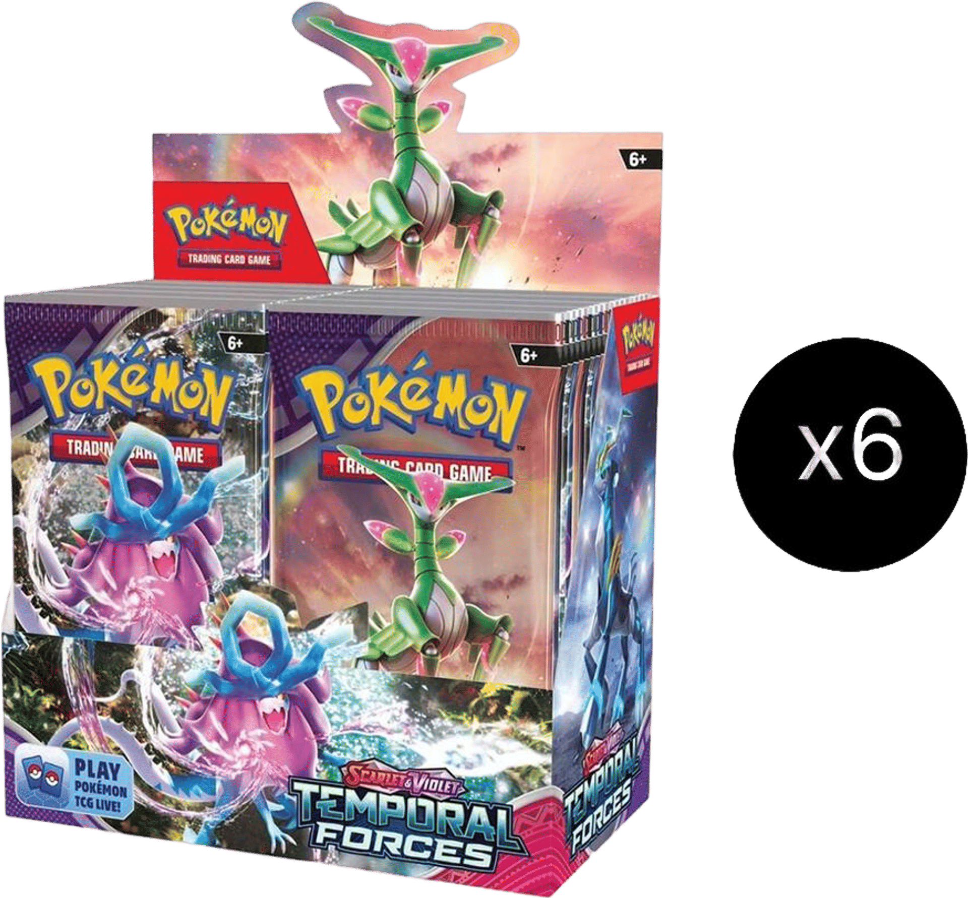 Product image for Case de 6 Displays de Forces Temporelles