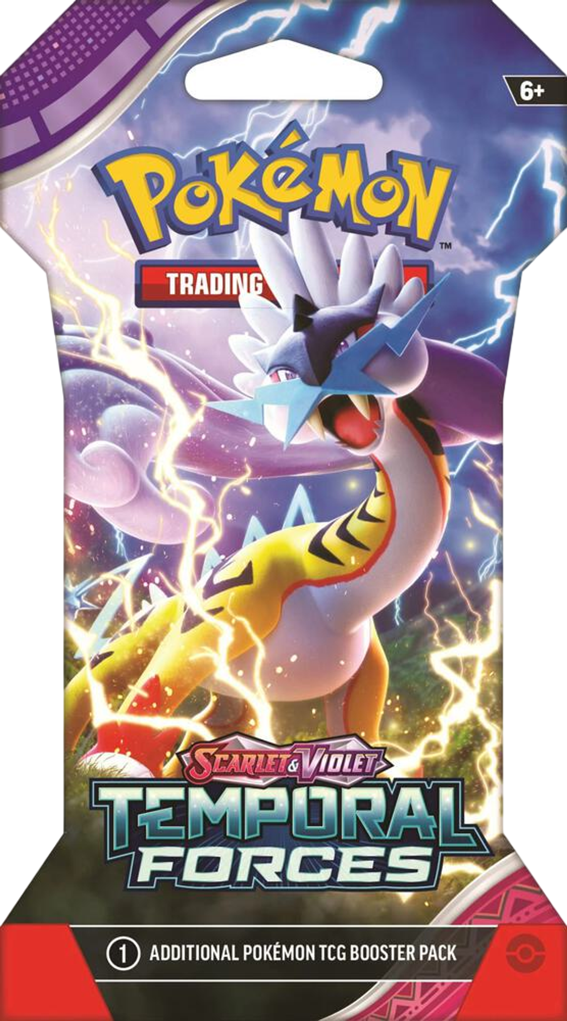 Temporal Forces Sleeved Booster Pack from SV05: Temporal Forces - Pokémon