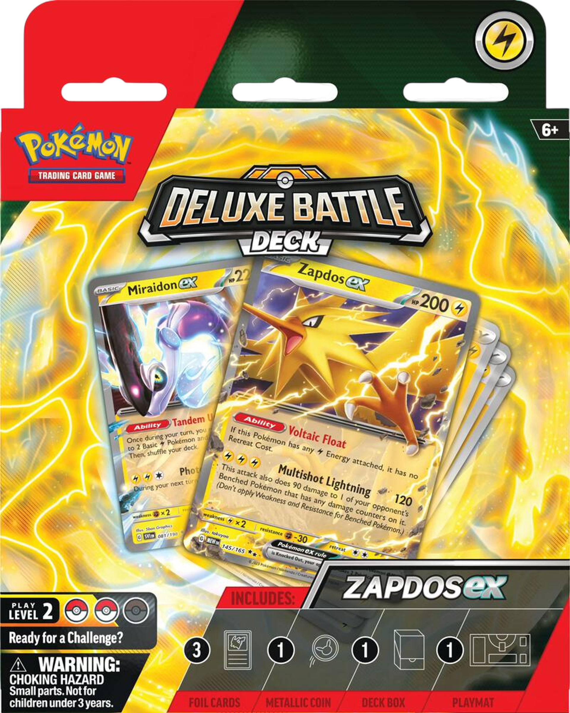 Deluxe Battle Deck [Zapdos ex] from Miscellaneous Cards & Products - Pokémon