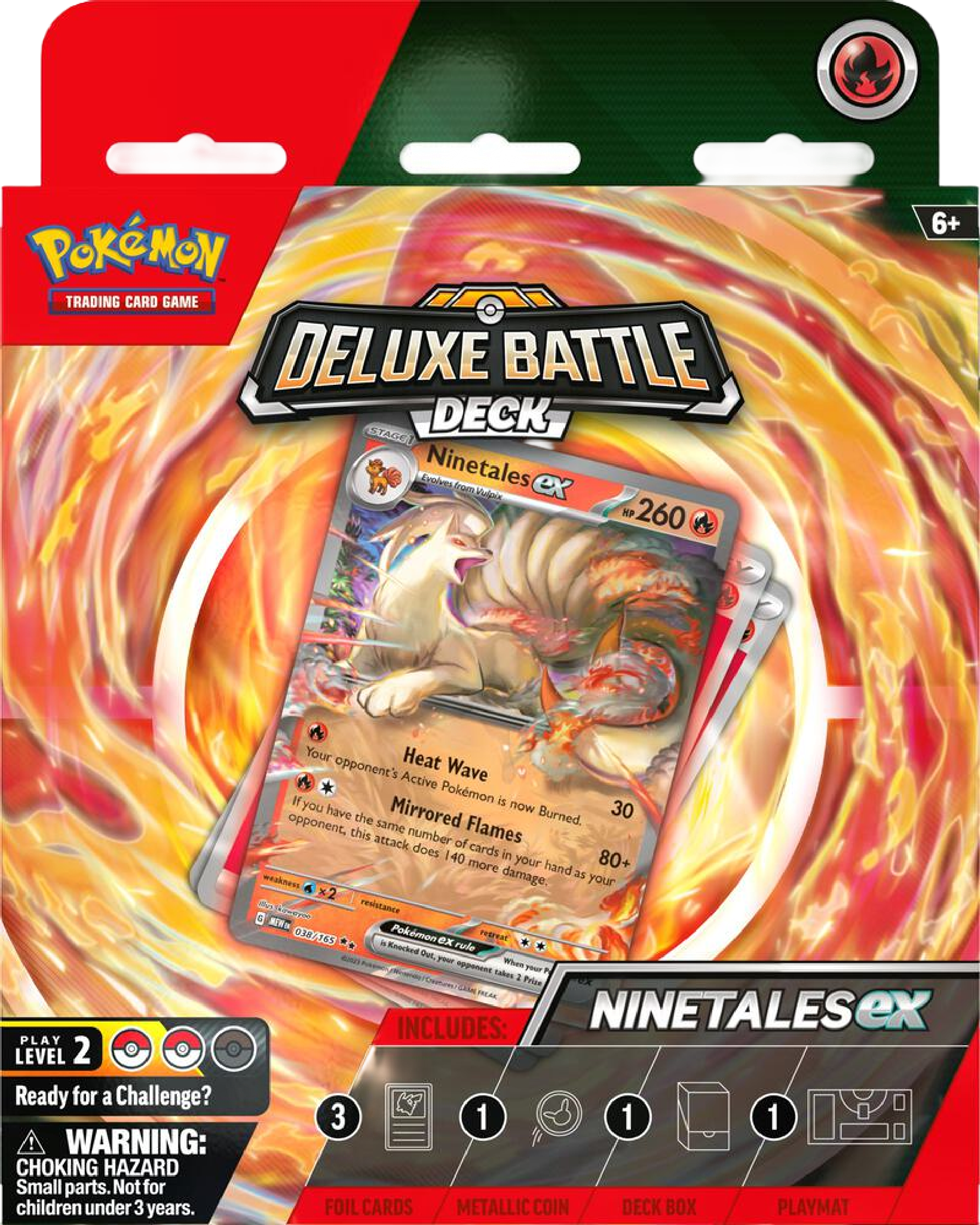 Deluxe Battle Deck [Ninetales ex] from Miscellaneous Cards & Products - Pokémon