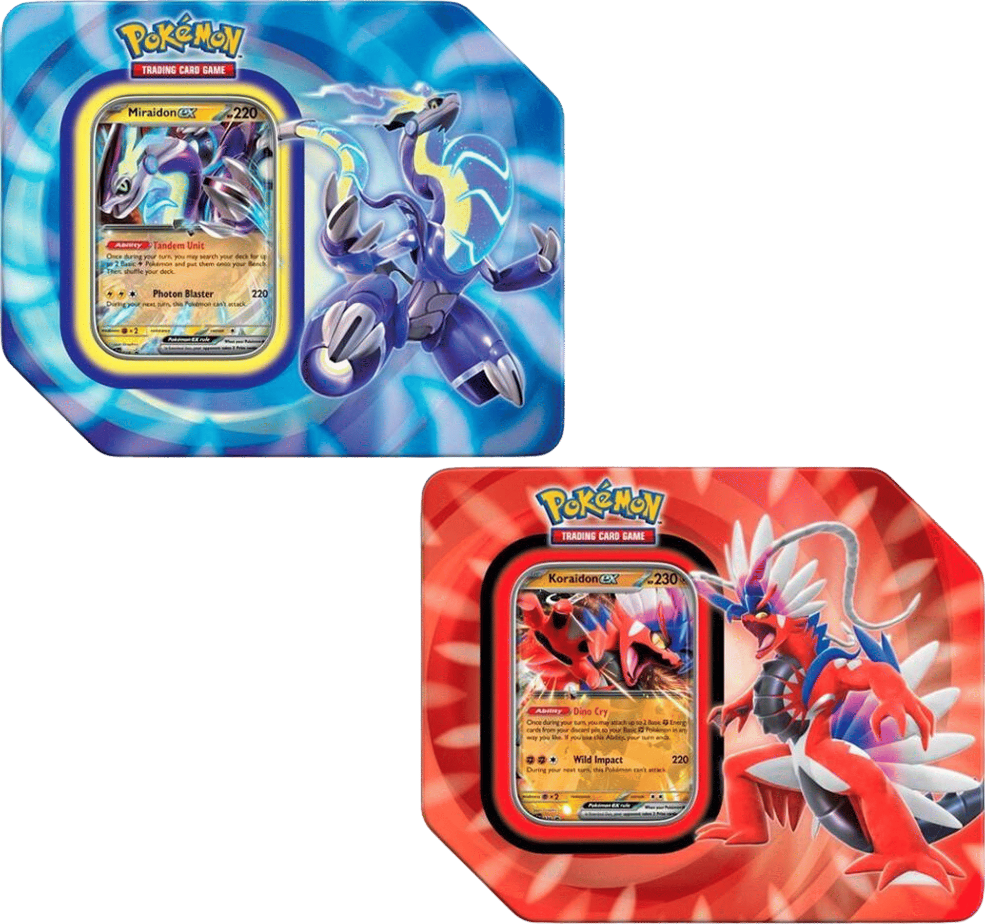 Paldea Legends Tins [Bundle of 2] (International Version) from Miscellaneous Cards & Products - Pokémon