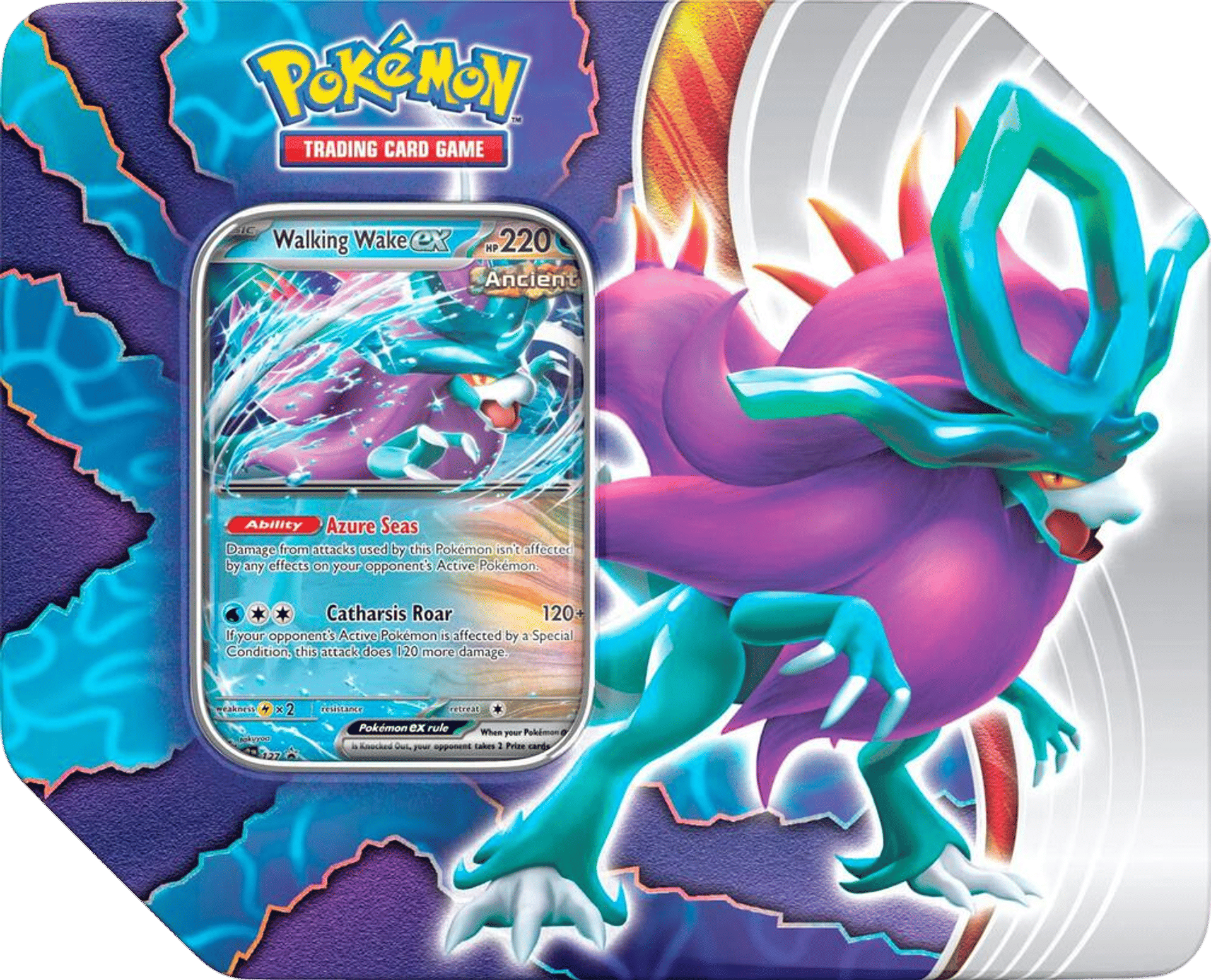 Paradox Clash Tin [Walking Wake ex] from Miscellaneous Cards & Products - Pokémon