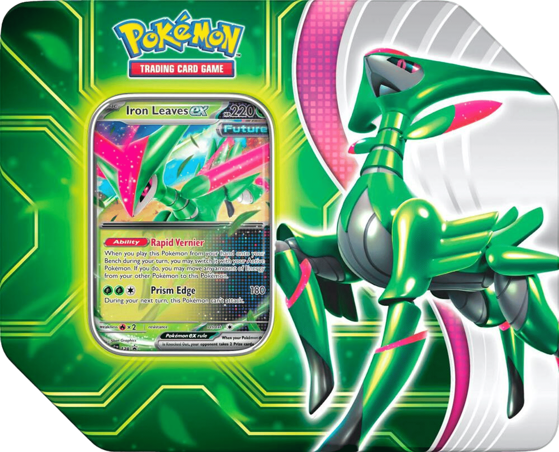 Paradox Clash Tin [Iron Leaves ex] from Miscellaneous Cards & Products - Pokémon