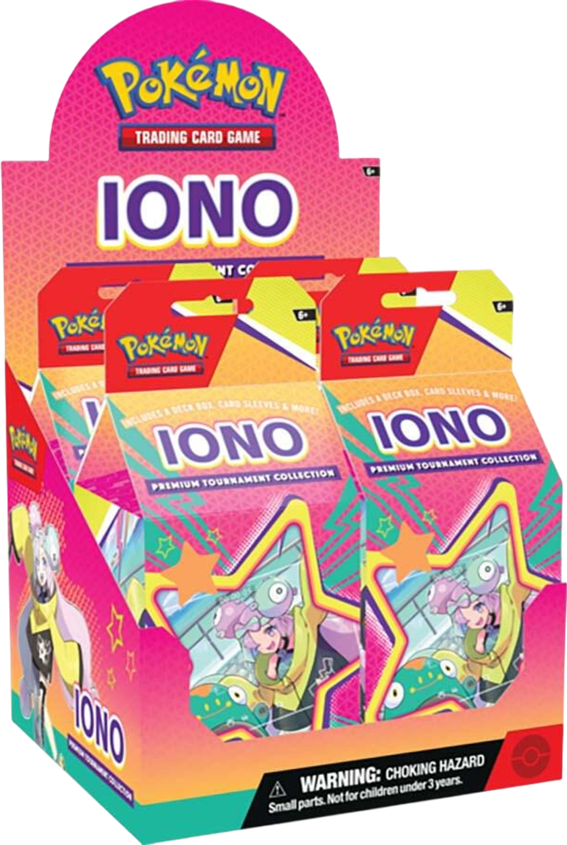 Iono Premium Tournament Collection Display from Miscellaneous Cards & Products - Pokémon