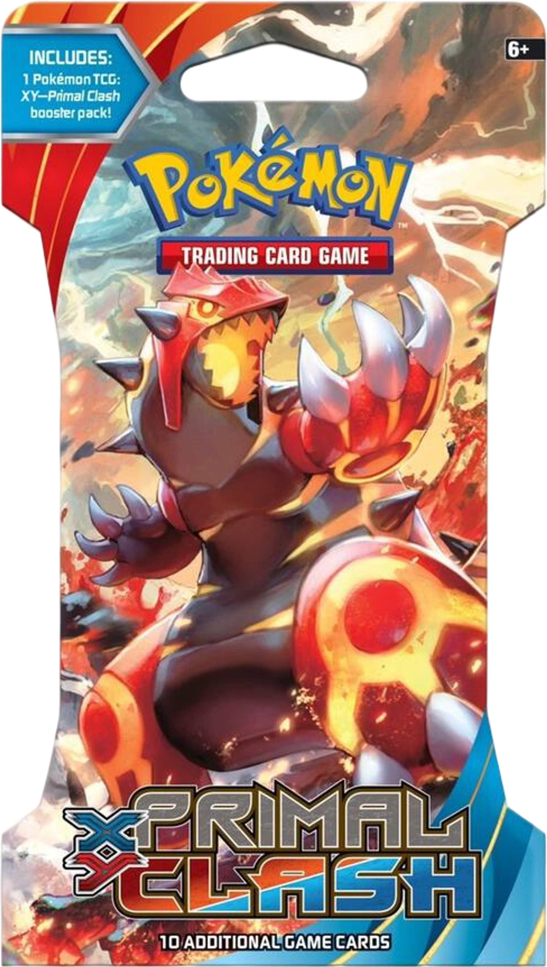 Product image for XY - Primal Clash Sleeved Booster Pack
