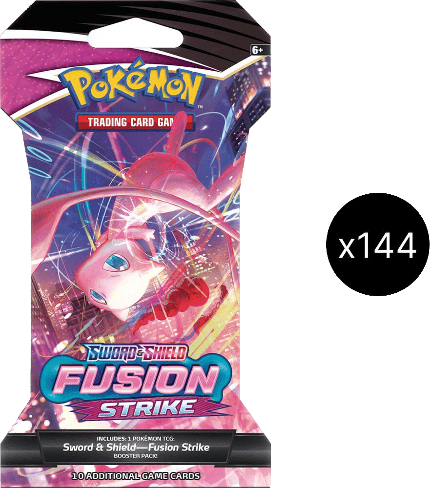 Fusion Strike Sleeved Booster Case — SWSH08: Fusion Strike — Pokemon