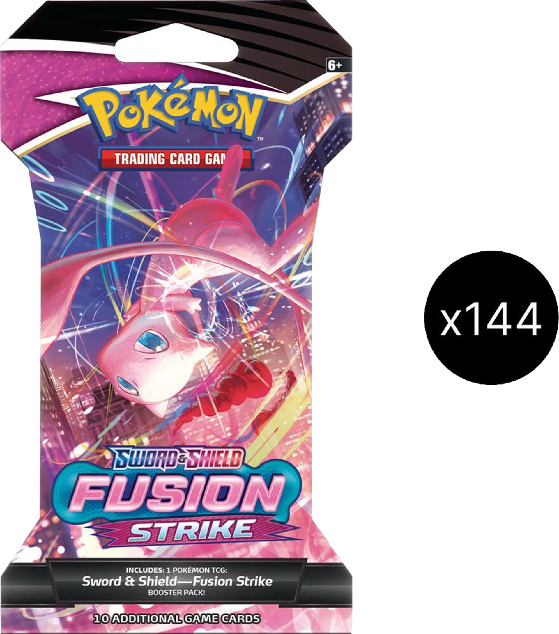 Fusion Strike Sleeved Booster Case from SWSH08: Fusion Strike - Pokémon