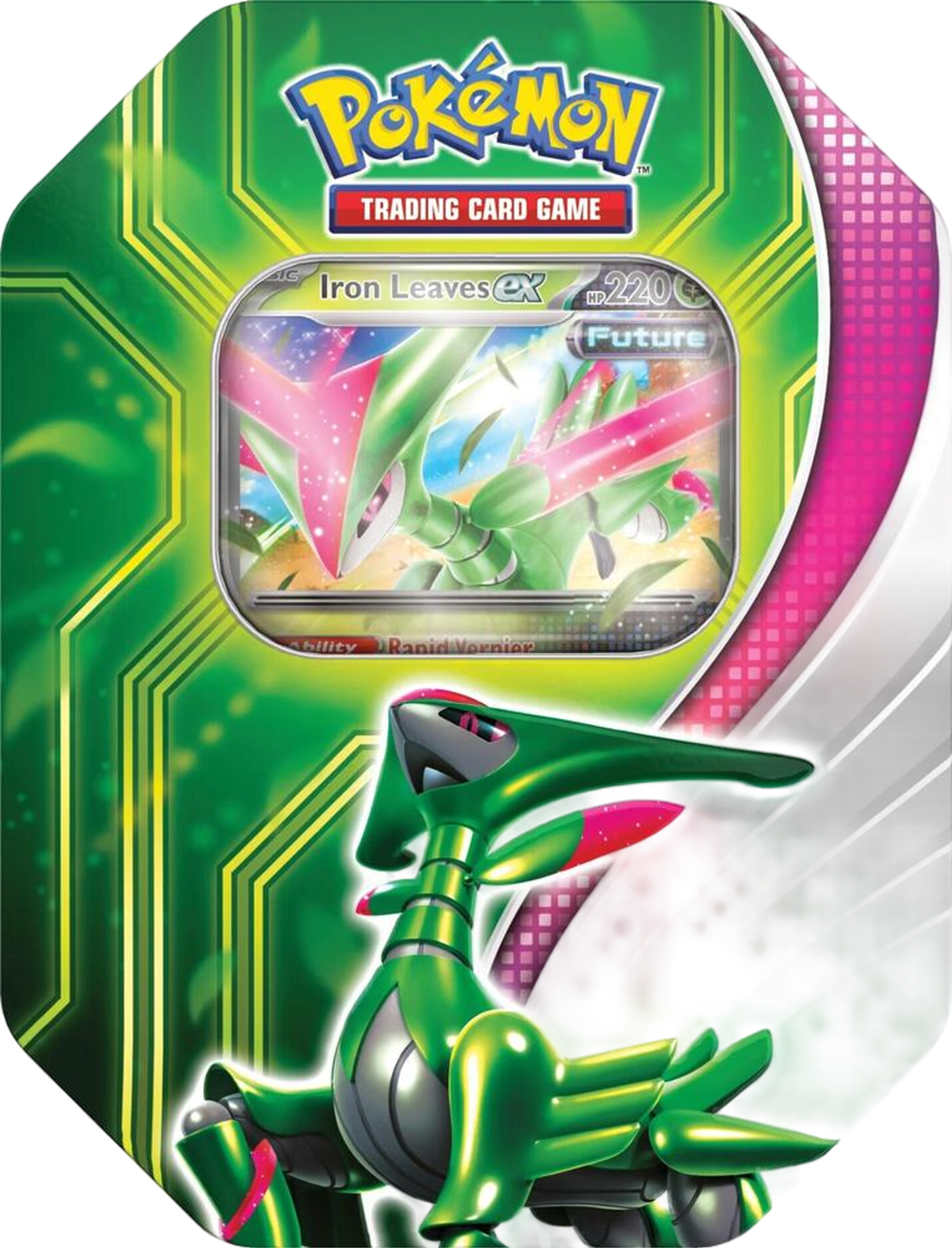Paradox Clash Tin [Iron Leaves ex] (International) from Miscellaneous Cards & Products - Pokémon