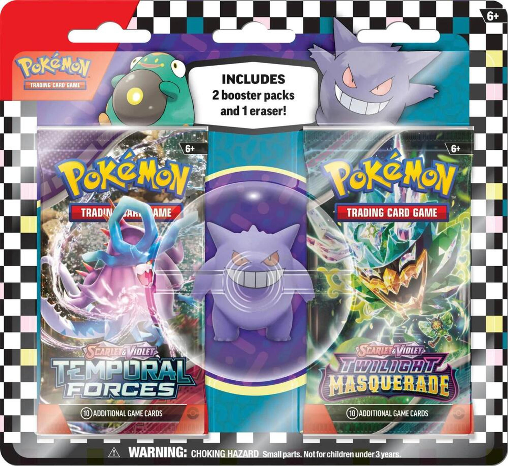 Pokemon TCG: Back to School Eraser Blister 2024 [Gengar] — Miscellaneous Cards & Products — Pokemon