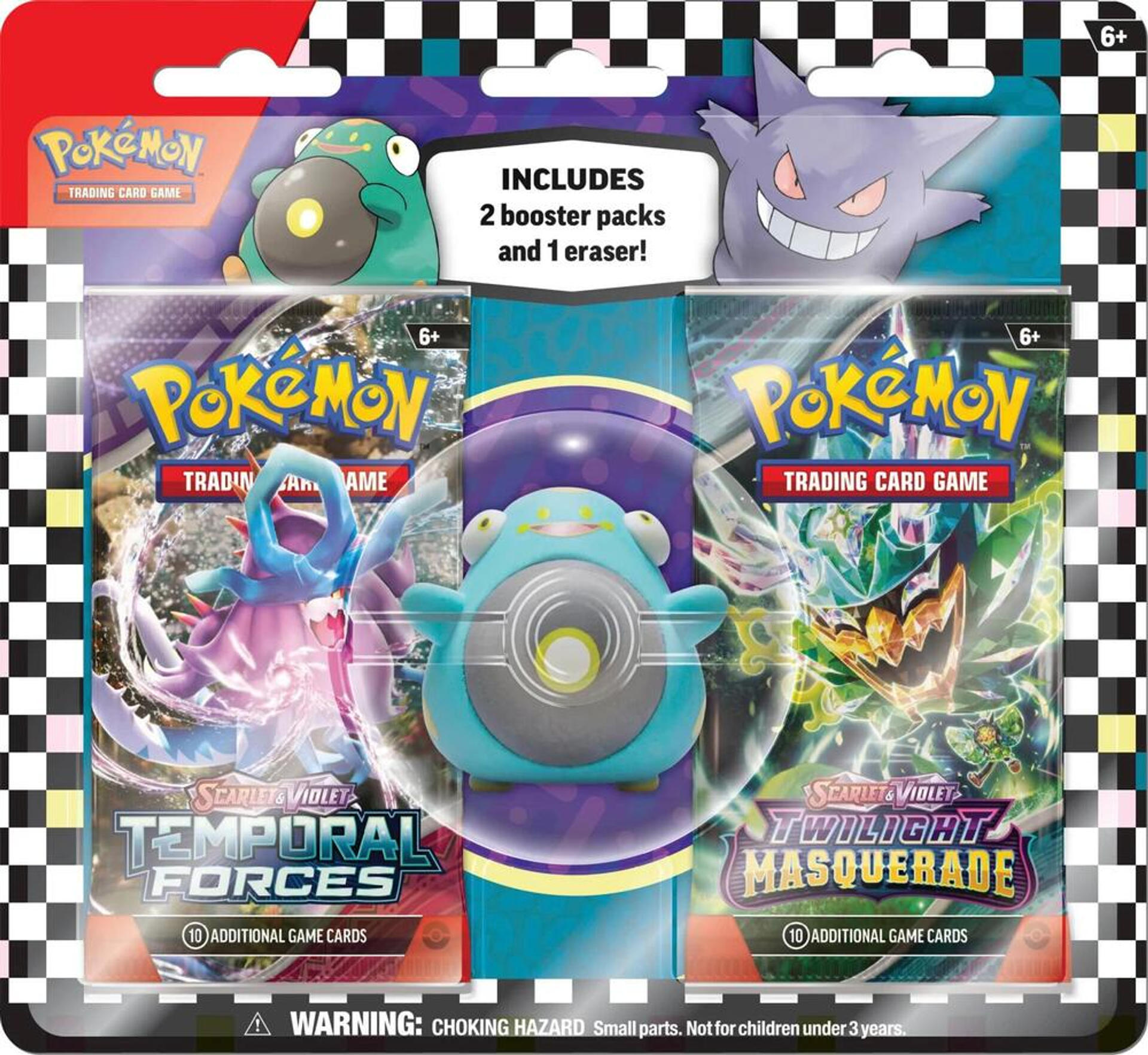 Pokemon TCG: Back to School Eraser Blister 2024 [Bellibolt] — Miscellaneous Cards & Products — Pokemon