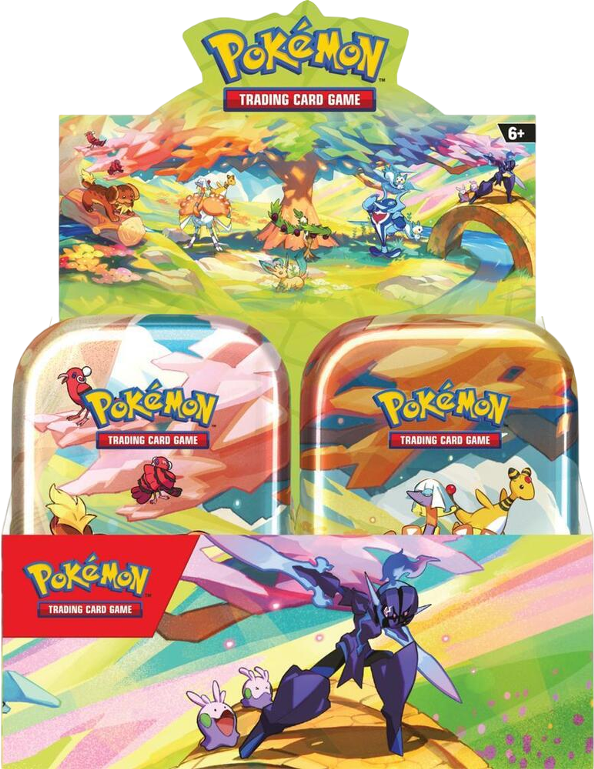 Vibrant Paldea Mini Tin Collection Display from Miscellaneous Cards & Products - Pokémon