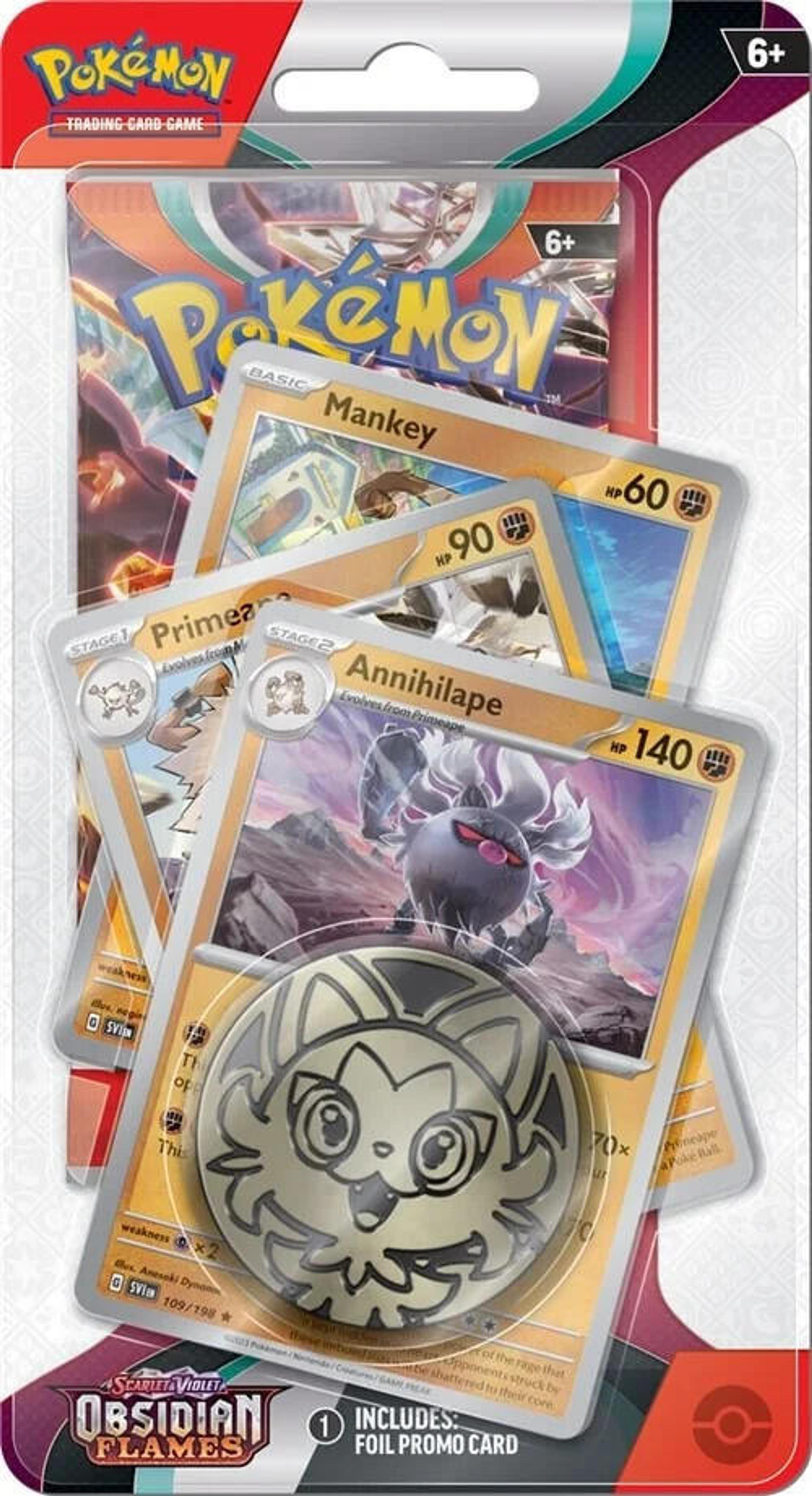 Product image for Blister 1-Pack de Flammes Obsidiennes: Pohm