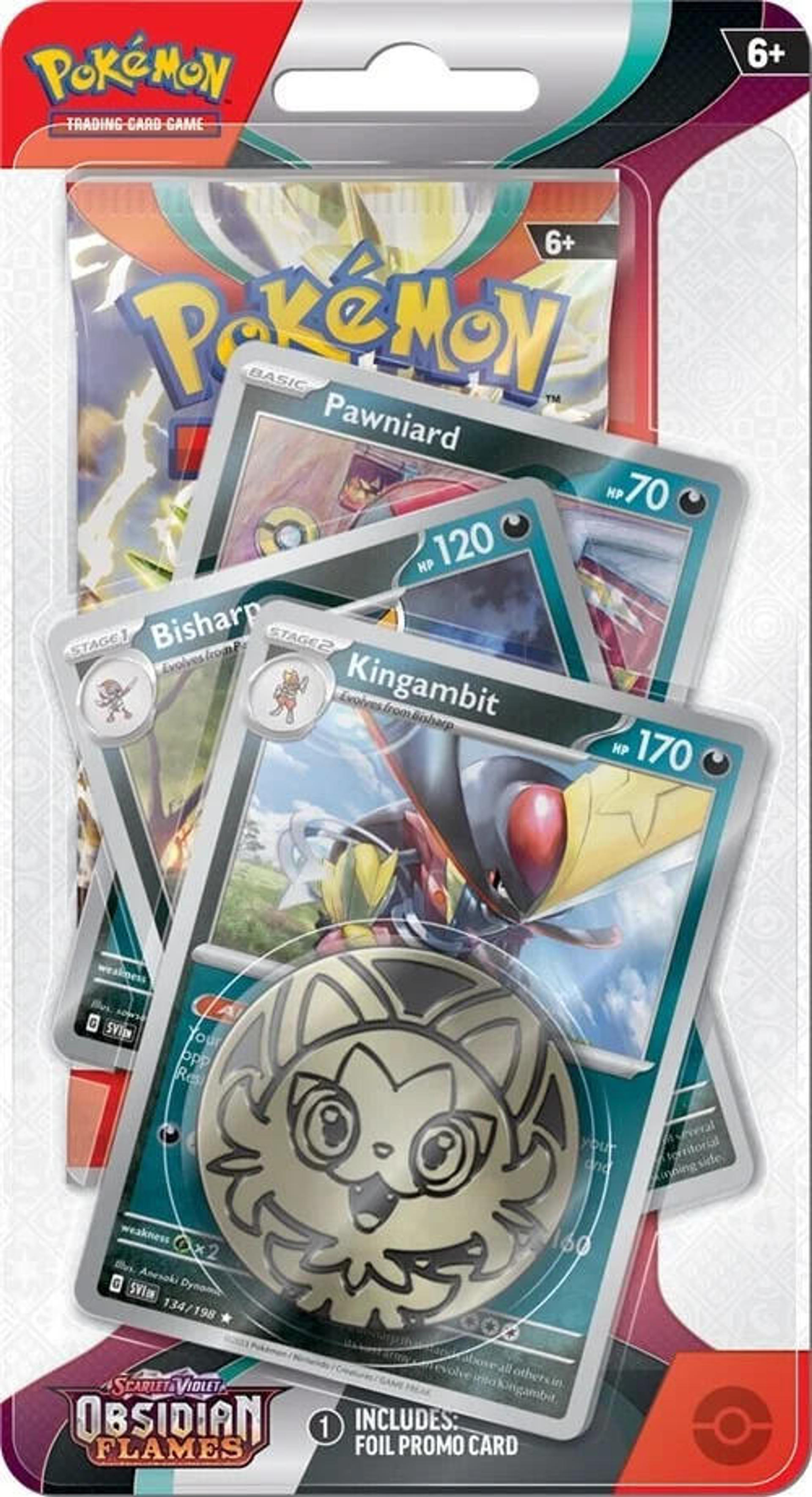 Product image for Blister 1-Pack de Flammes Obsidiennes: Pohm