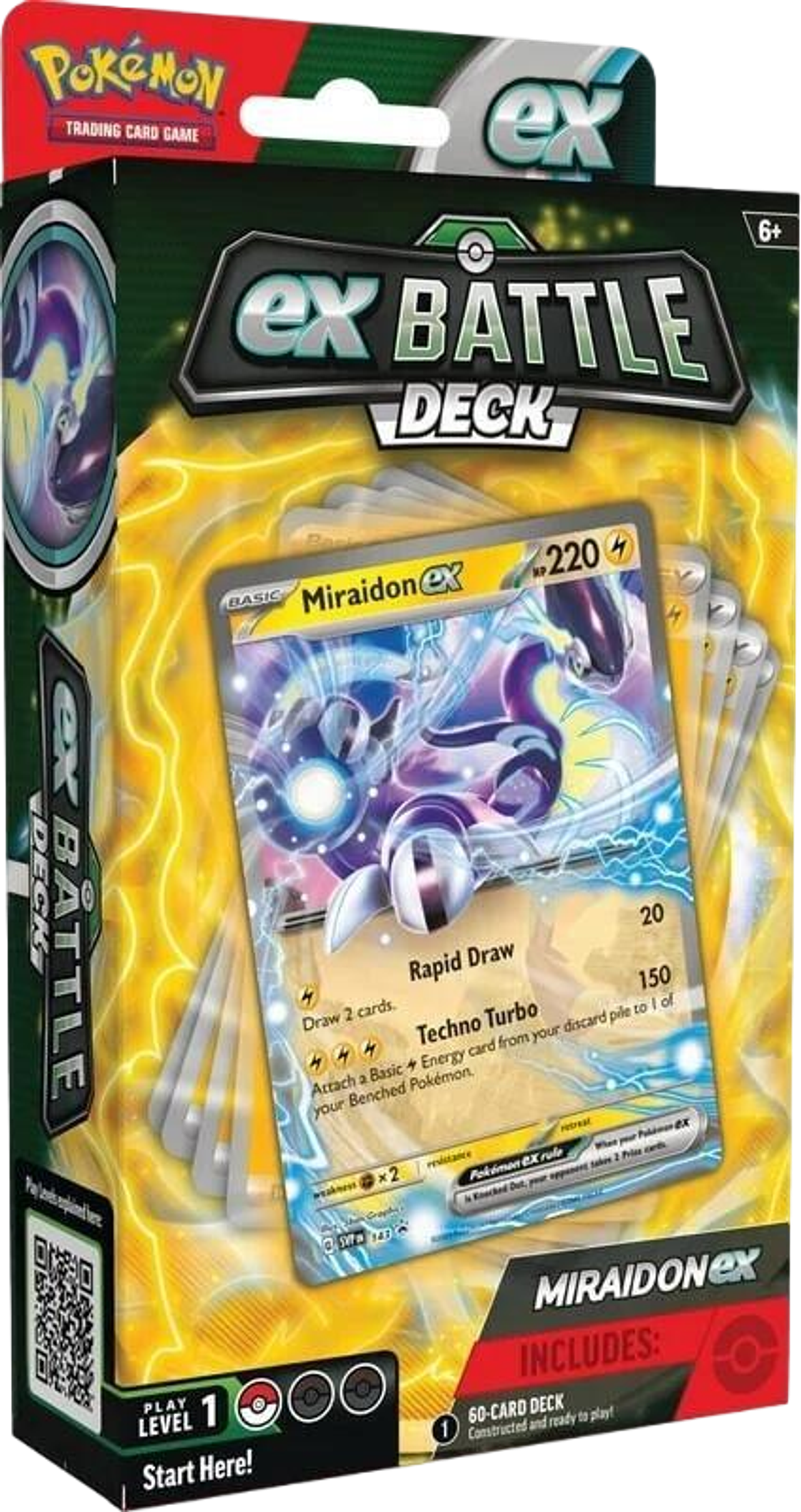 ex Battle Deck [Miraidon ex] from Miscellaneous Cards & Products - Pokémon