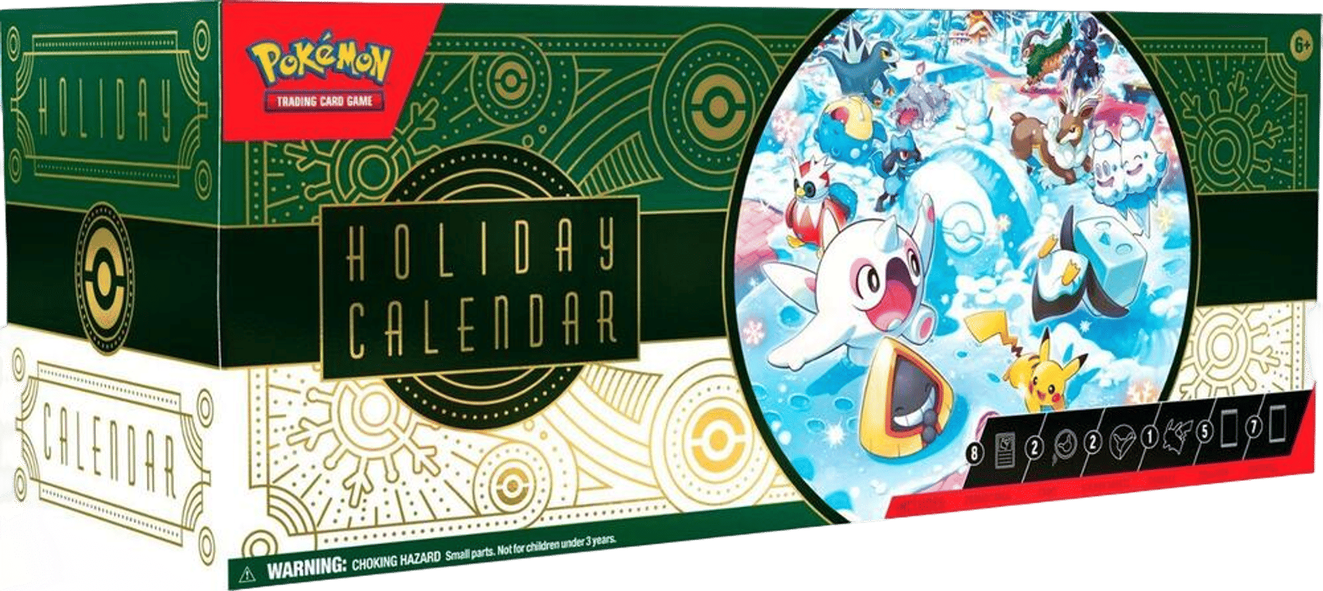 Holiday Calendar 2024 from Miscellaneous Cards & Products - Pokémon