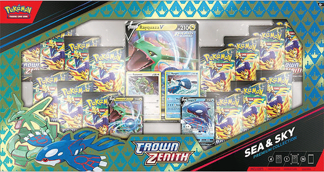 Collection Premium Zénith Suprême : Sea & Sky — SWSH: Crown Zenith — Pokemon