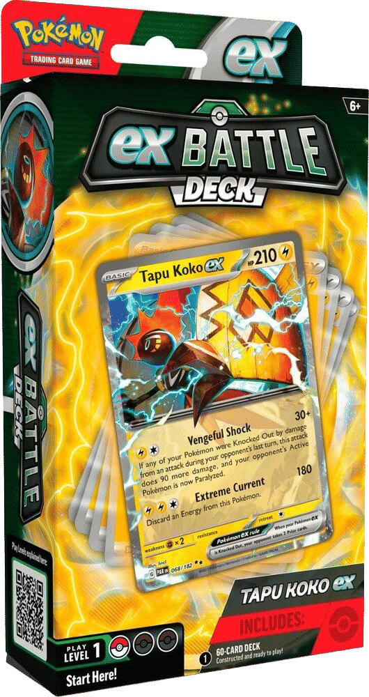 ex Battle Deck [Tapu Koko ex] — Miscellaneous Cards & Products — Pokemon