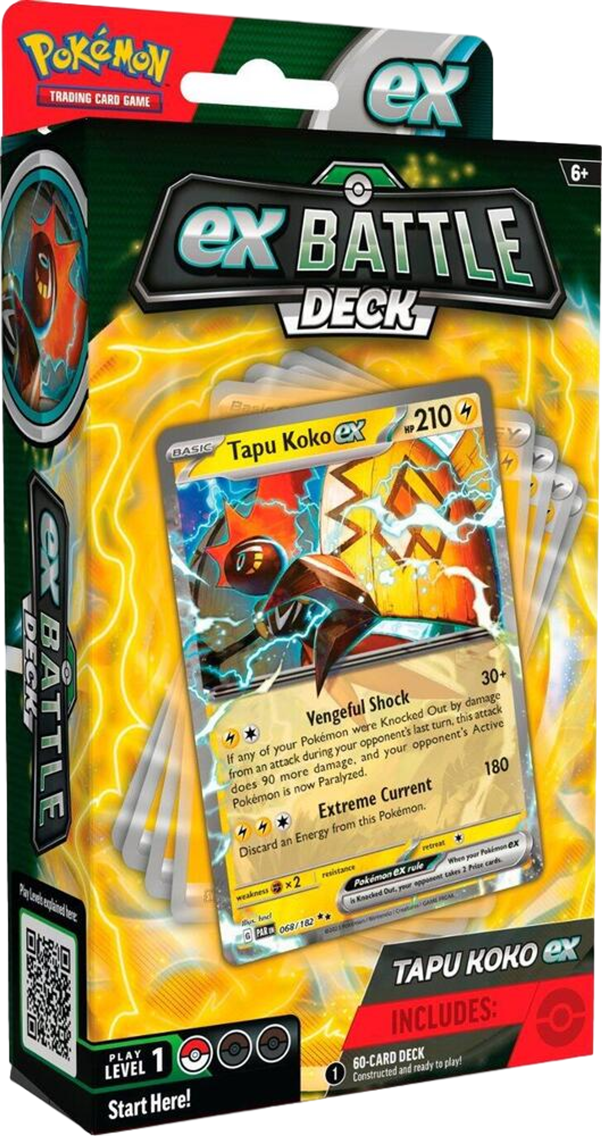 ex Battle Deck [Tapu Koko ex] from Miscellaneous Cards & Products - Pokémon