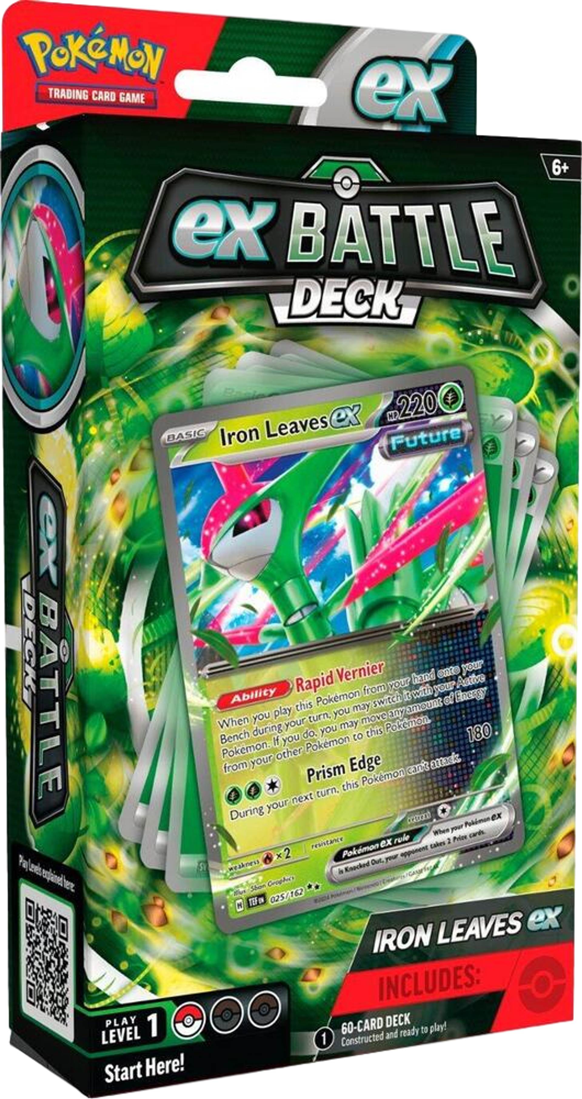 ex Battle Deck [Iron Leaves ex] from Miscellaneous Cards & Products - Pokémon