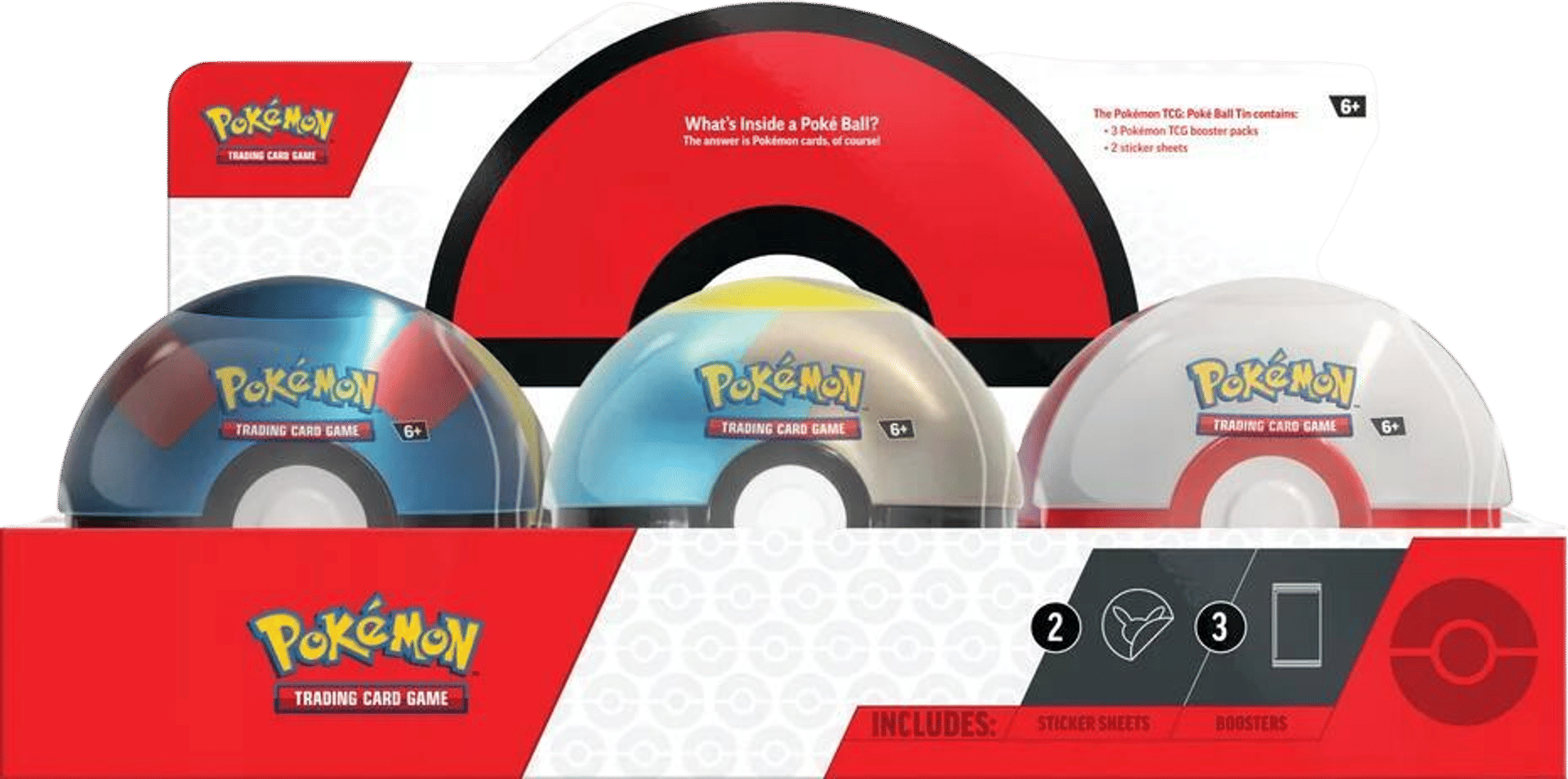 Poke Ball Tin Display (Q4 2024) from Miscellaneous Cards & Products - Pokémon
