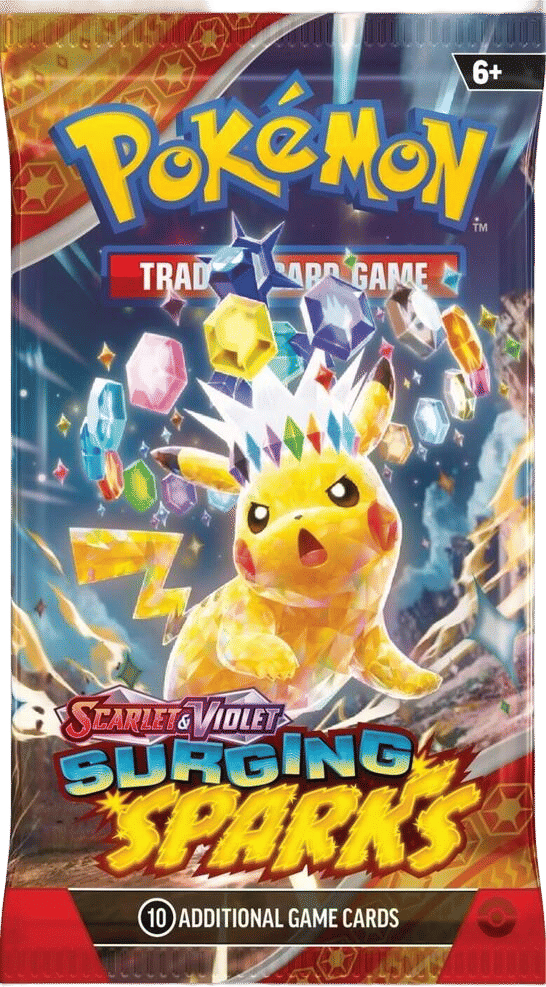 Surging Sparks Booster Pack — SV08: Surging Sparks — Pokemon