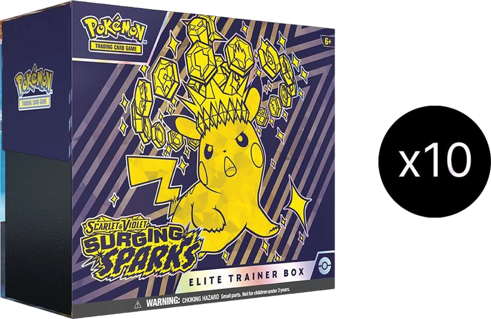 Product image for Case de 10 Coffret Dresseur d'Élite de Étincelles Déferlantes