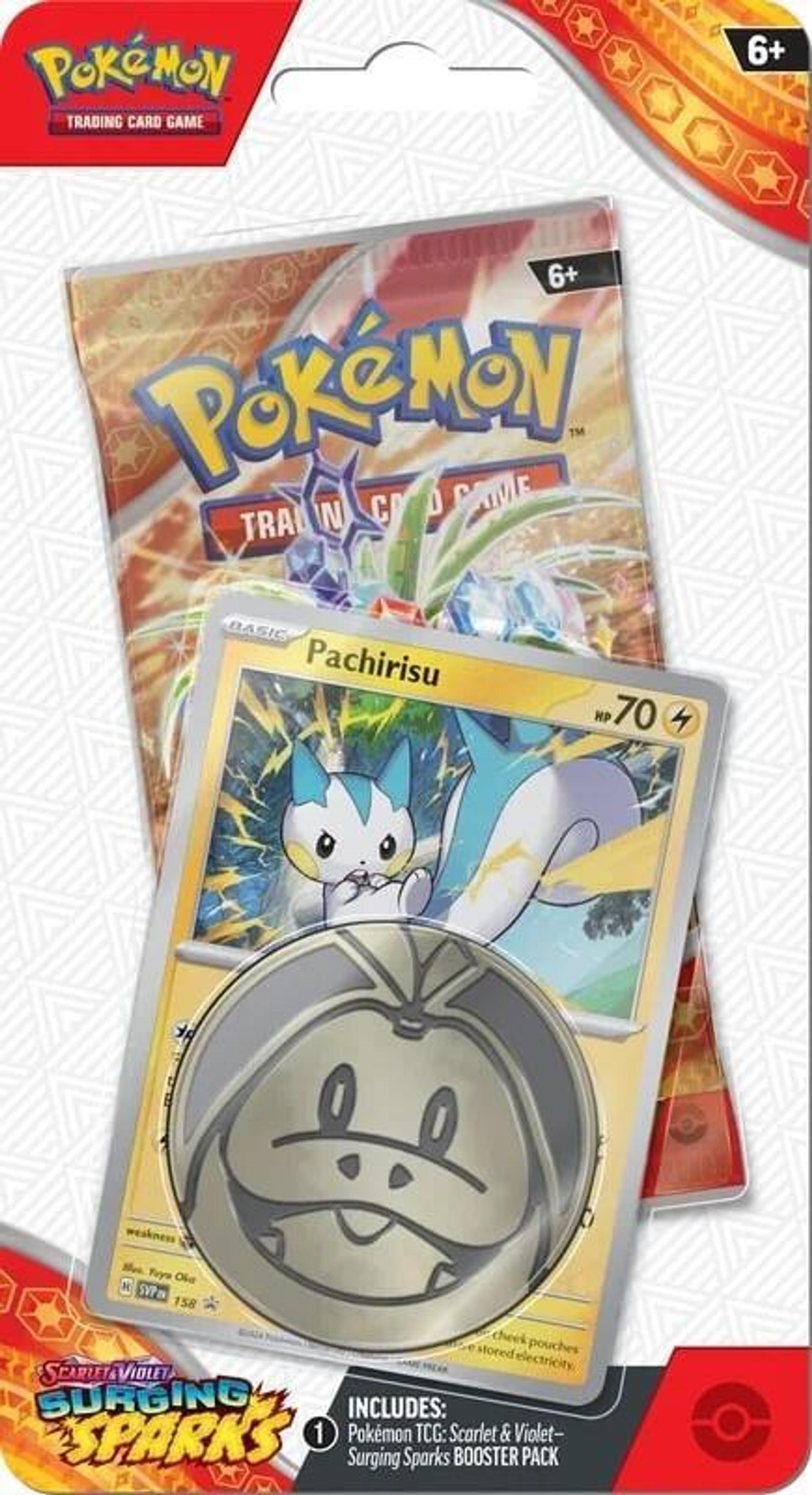 Product image for Blister 1-Pack de Étincelles Déferlantes: Pachirisu