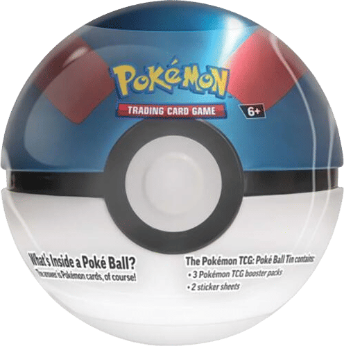Pokemon - Poke Ball Tin - Great Ball (Q4 2024) — Miscellaneous Cards & Products — Pokemon