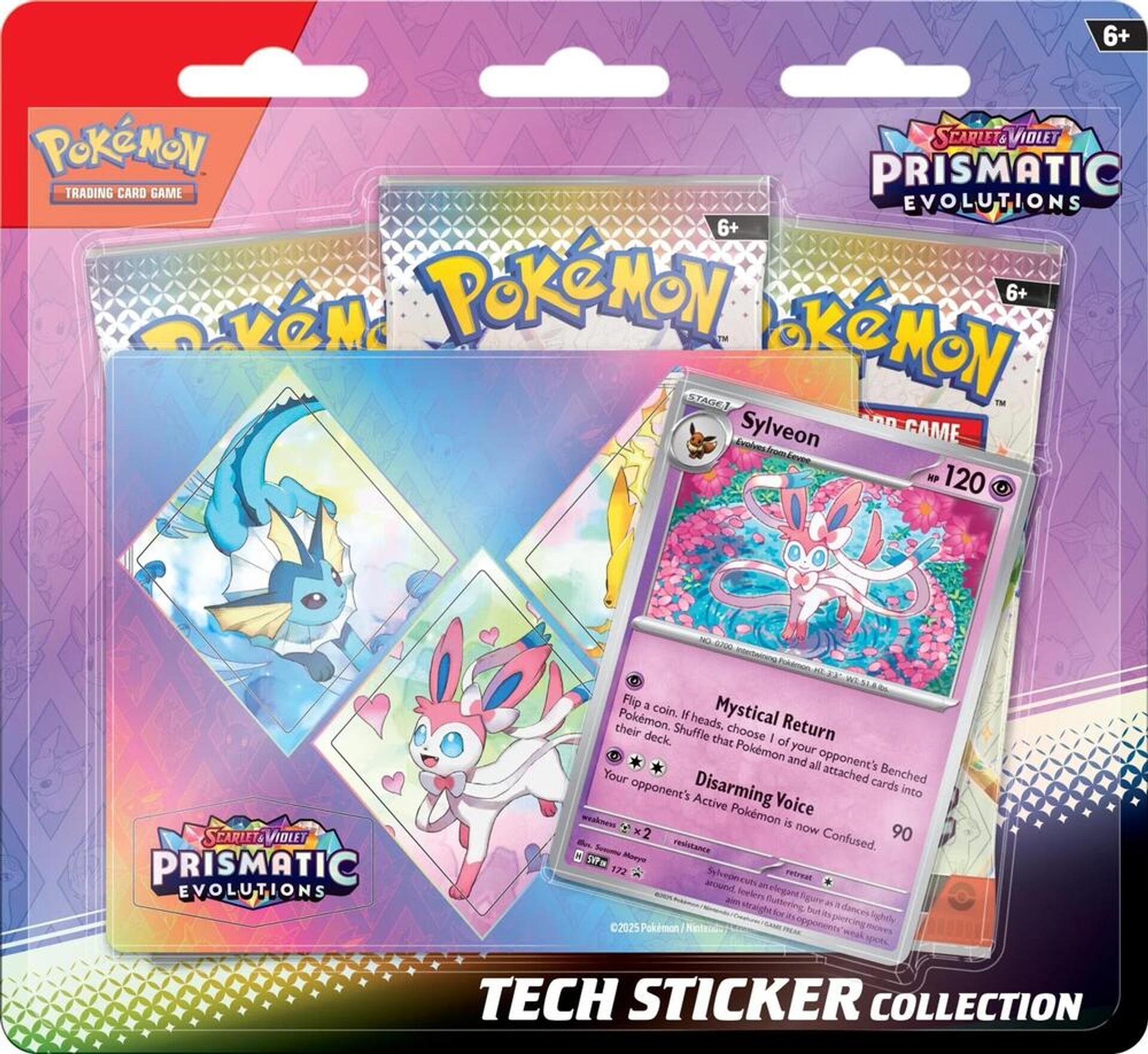 Product image for Évolutions Prismatiques: Nymphali Tech Sticker Collection