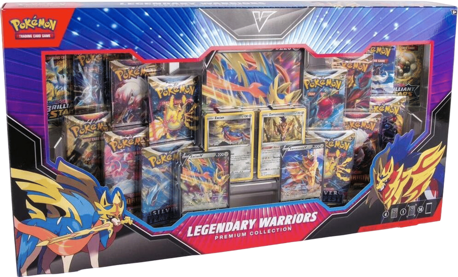 Legendary Warriors Premium Collection from Miscellaneous Cards & Products - Pokémon