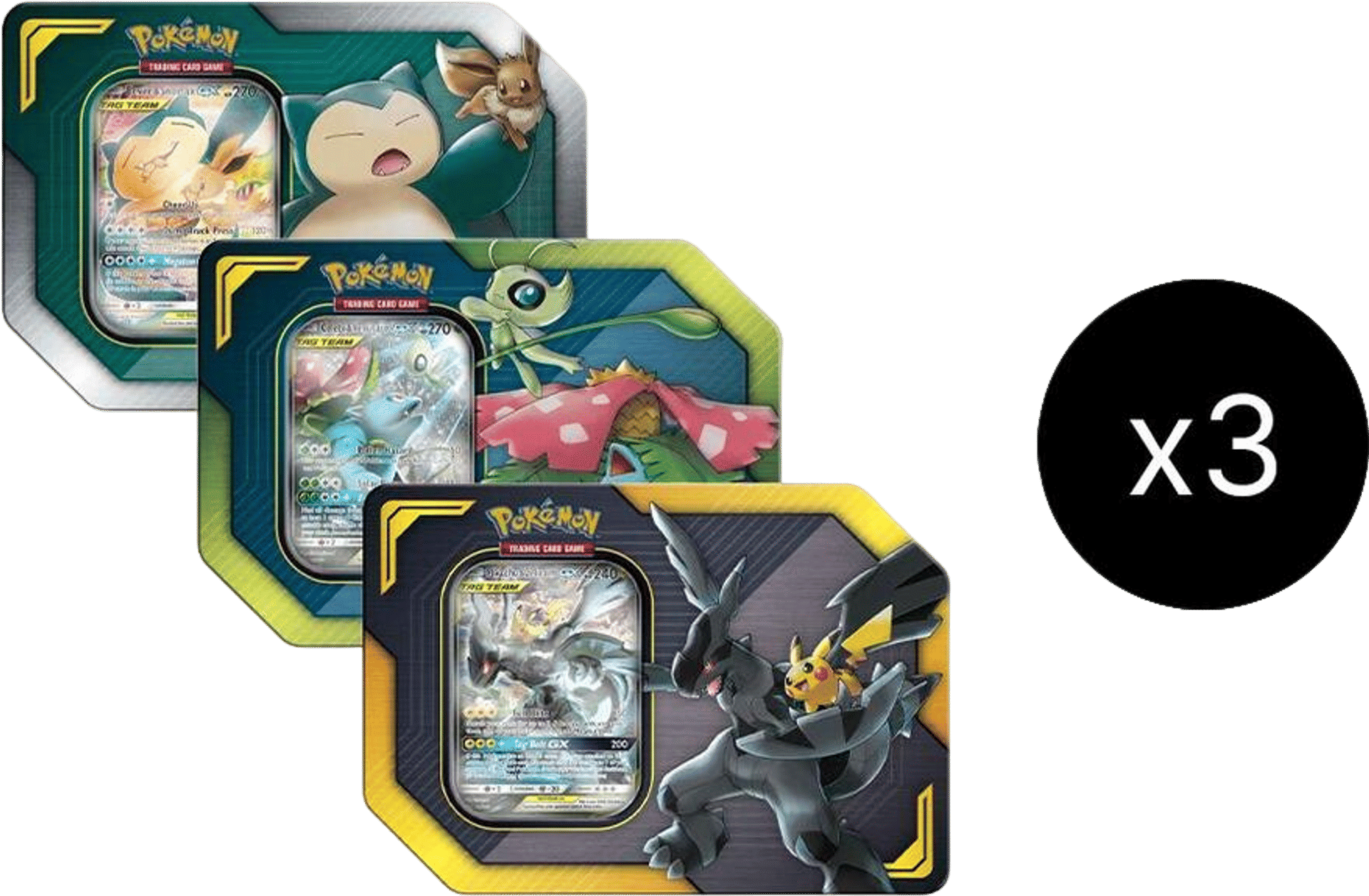 TAG TEAM Tin Case from SM - Team Up - Pokémon