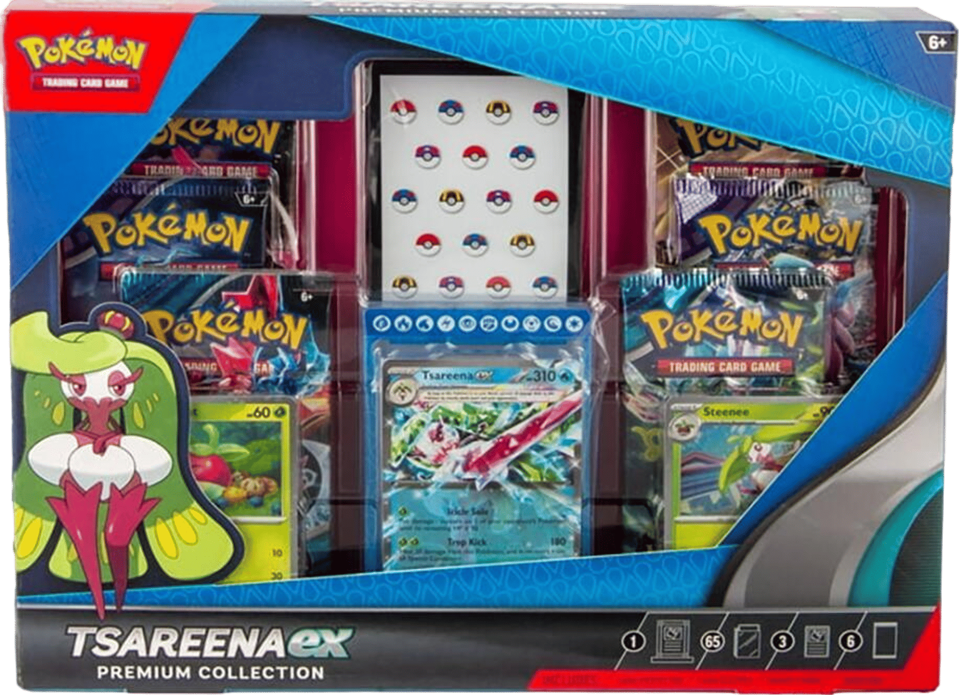 Tsareena Ex Box from Miscellaneous Cards & Products - Pokémon