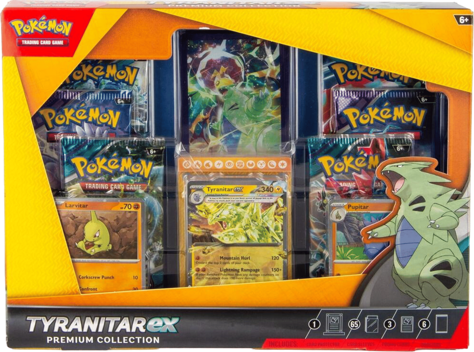 Tyranitar Ex Box from Miscellaneous Cards & Products - Pokémon