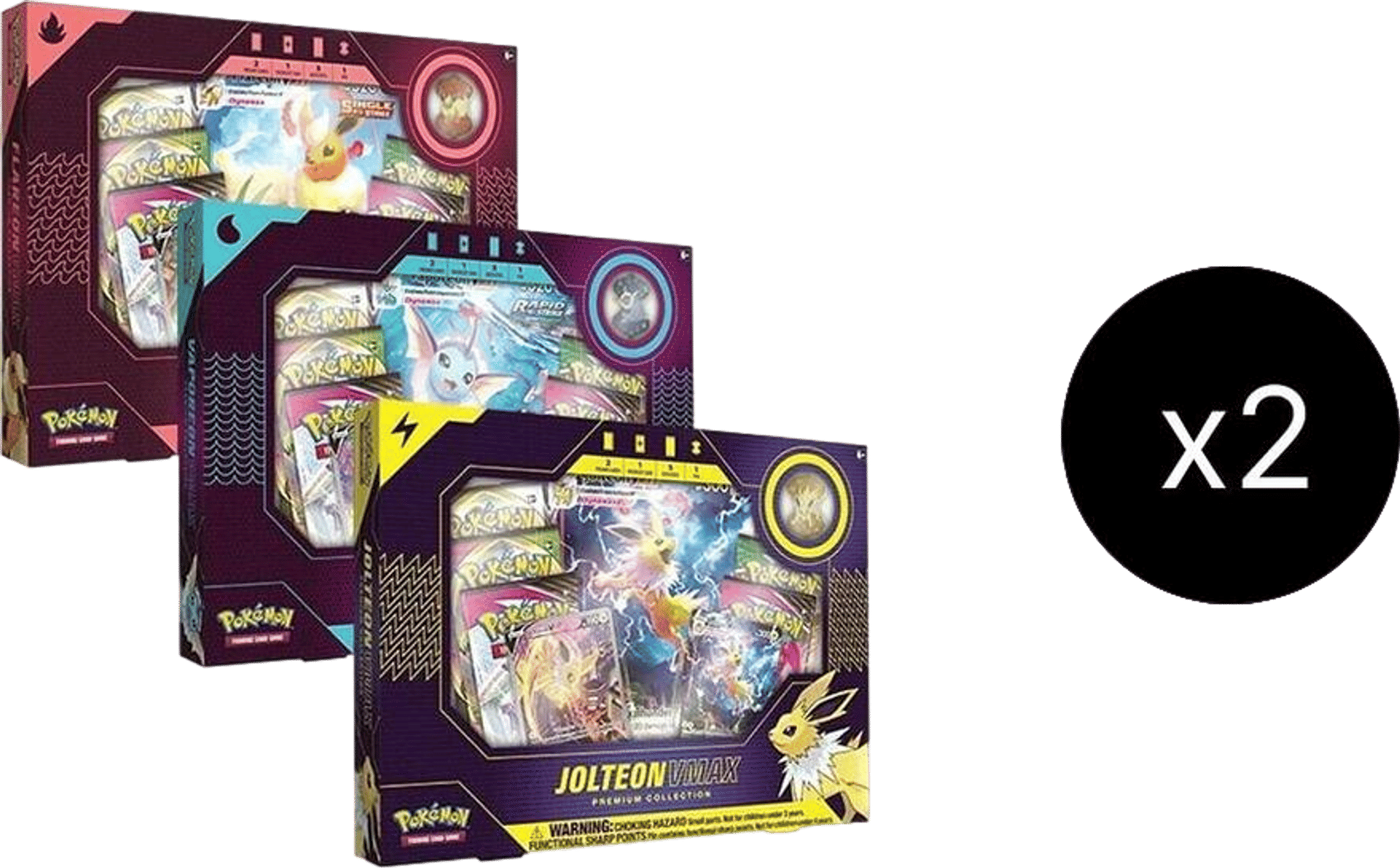 Eevee Evolution VMAX Premium Collection Case from Miscellaneous Cards & Products - Pokémon