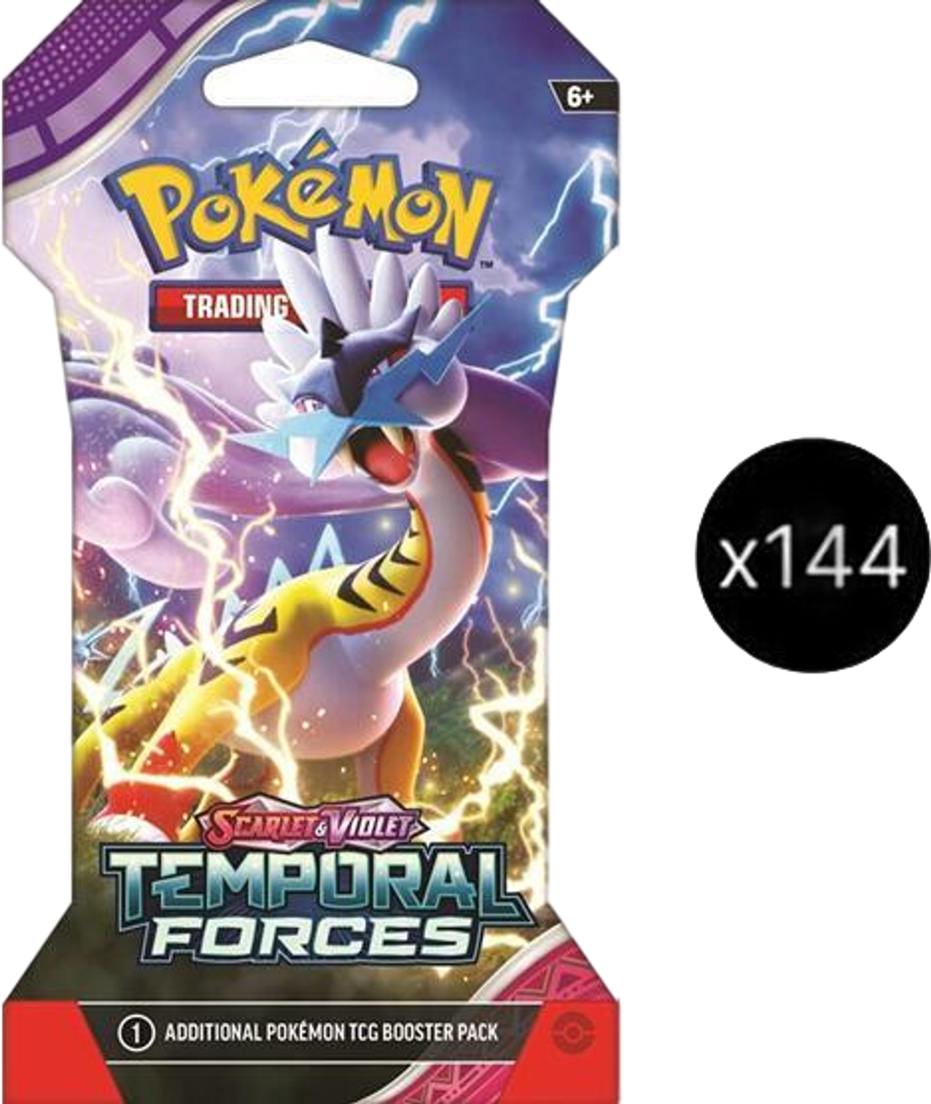 Product image for Case de 24 Sleeved Boosters de Forces Temporelles