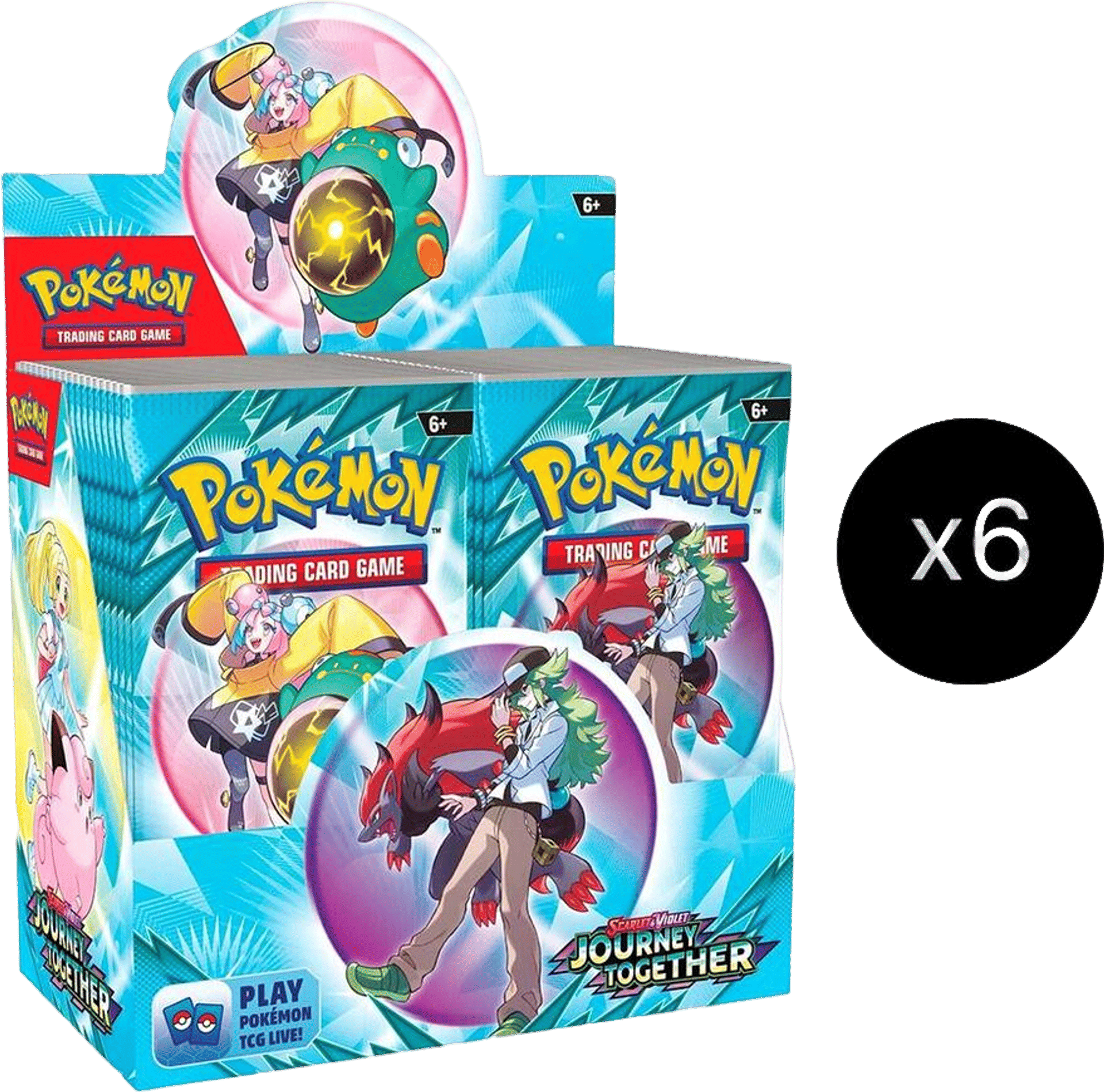 Product image for Case de 6 Displays de Aventures Ensemble