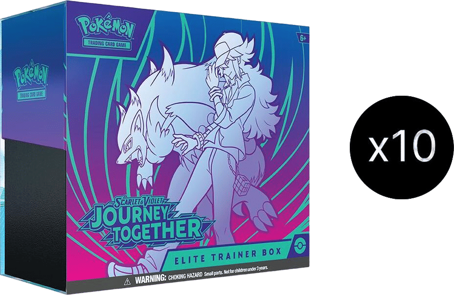 Case de 10 ETB Aventures Ensemble — SV09: Journey Together — Pokemon