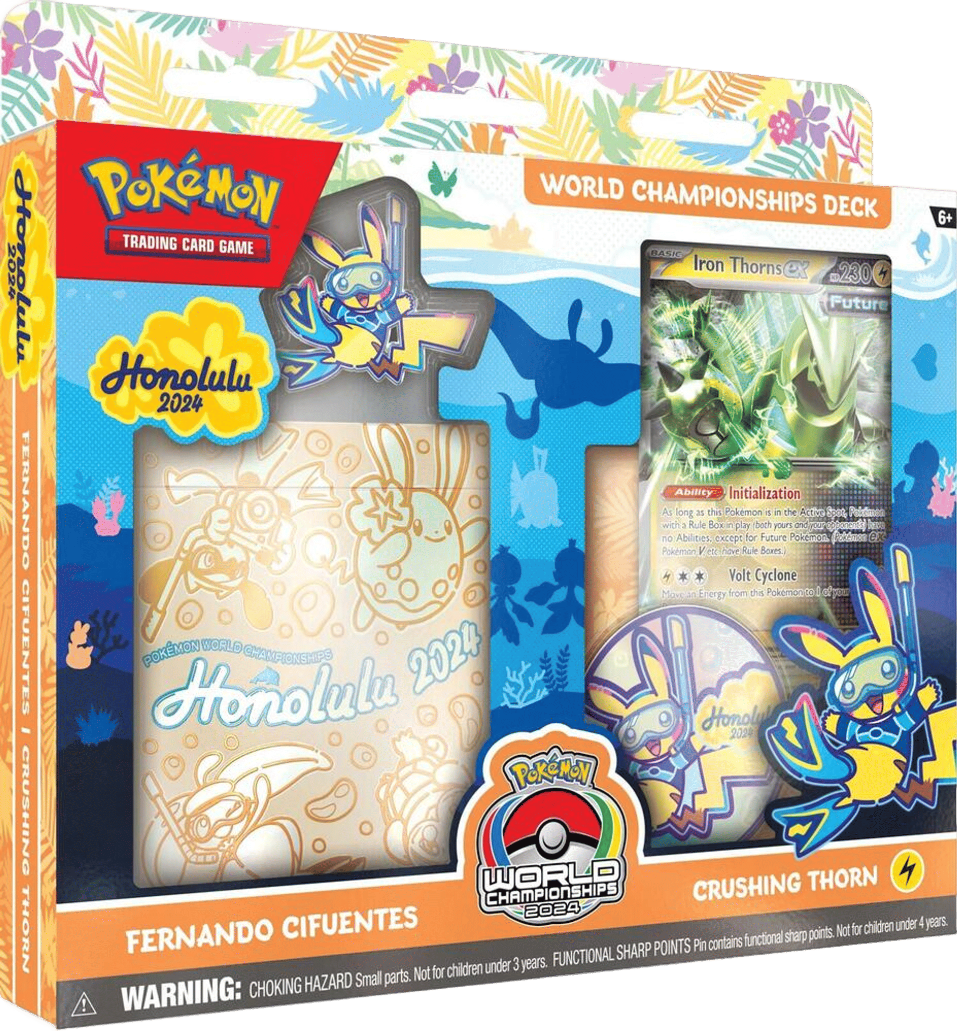 2024 World Championship Deck: Fernando Cifuentes (Crushing Thorn) from World Championship Decks - Pokémon