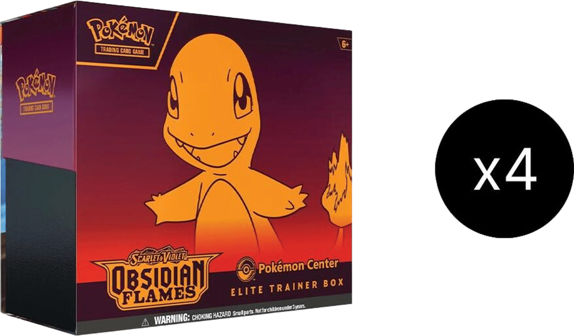 Product image for Coffret Dresseur d'Élite Pokémon Center de Flammes Obsidiennes