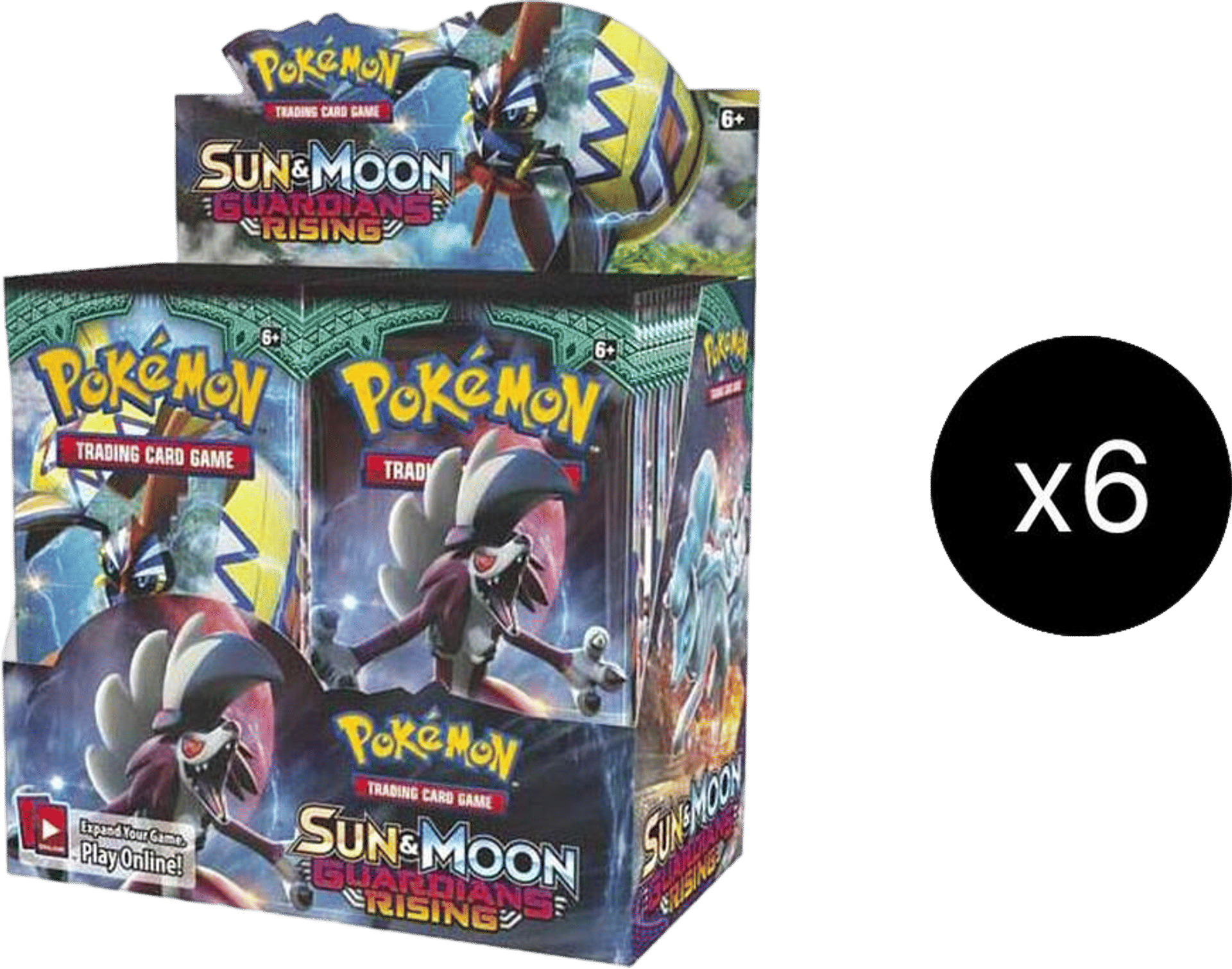 Guardians Rising Booster Box Case from SM - Guardians Rising - Pokémon