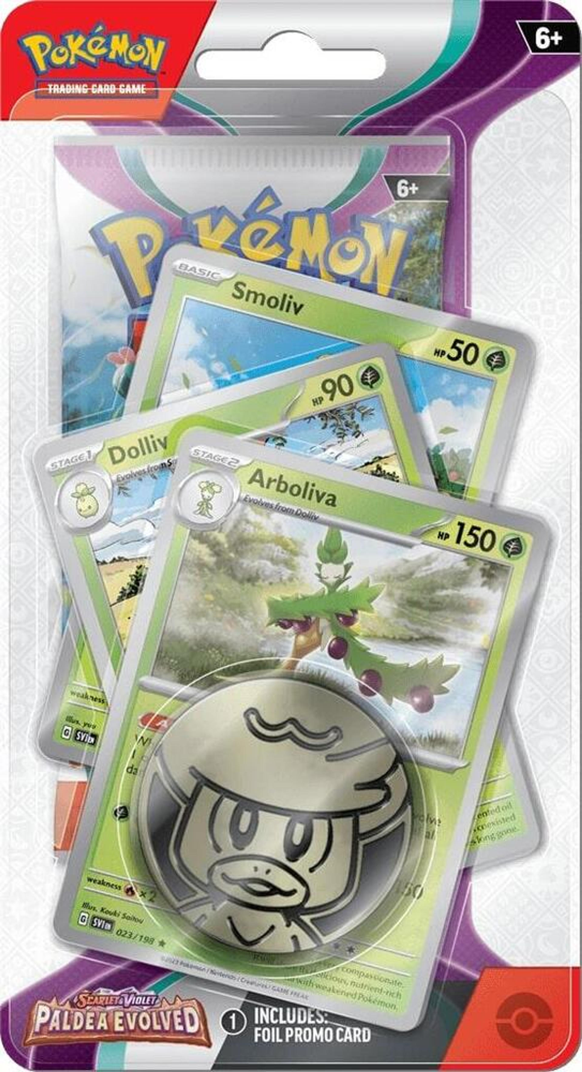 Product image for Premium Checklane Blister de Évolutions à Paldea: Arboliva