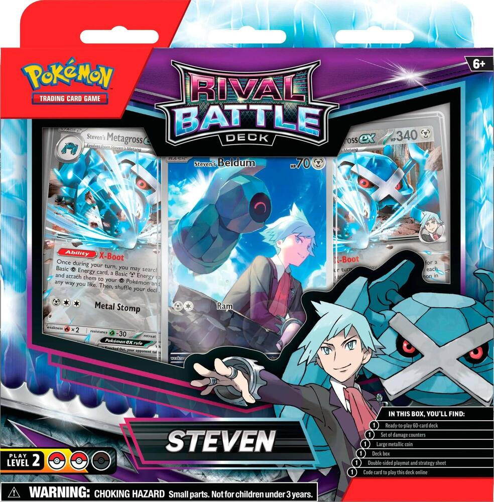 Rival Battle Deck [Steven] — Miscellaneous Cards & Products — Pokemon