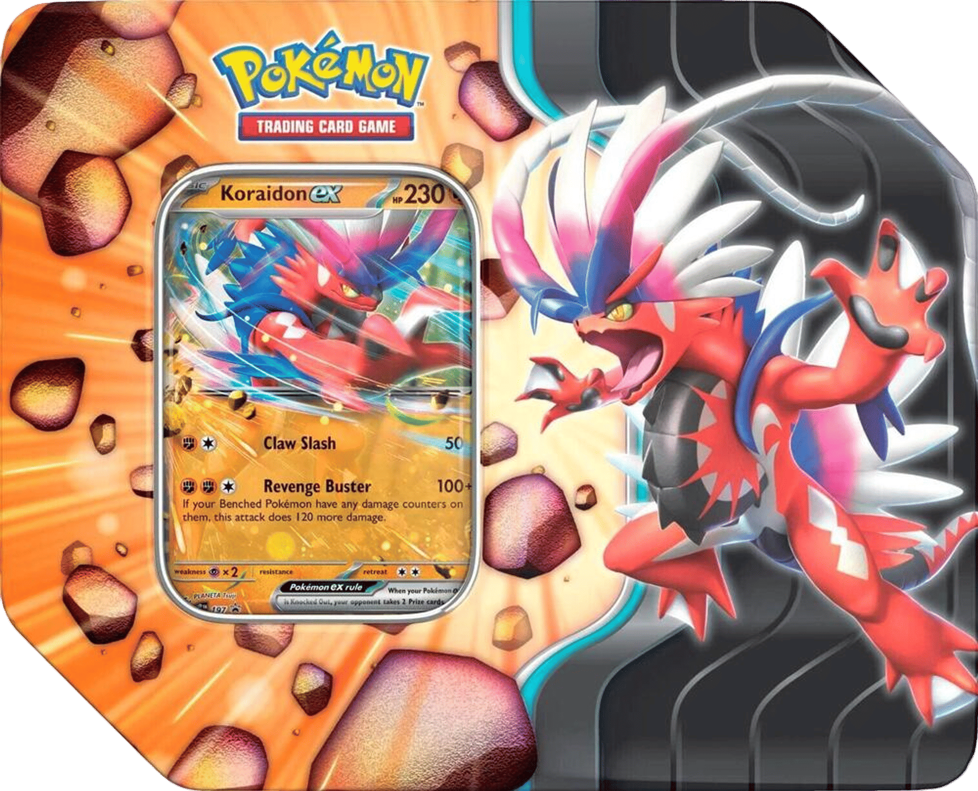 Slashing Legends Tin [Koraidon ex] from Miscellaneous Cards & Products - Pokémon