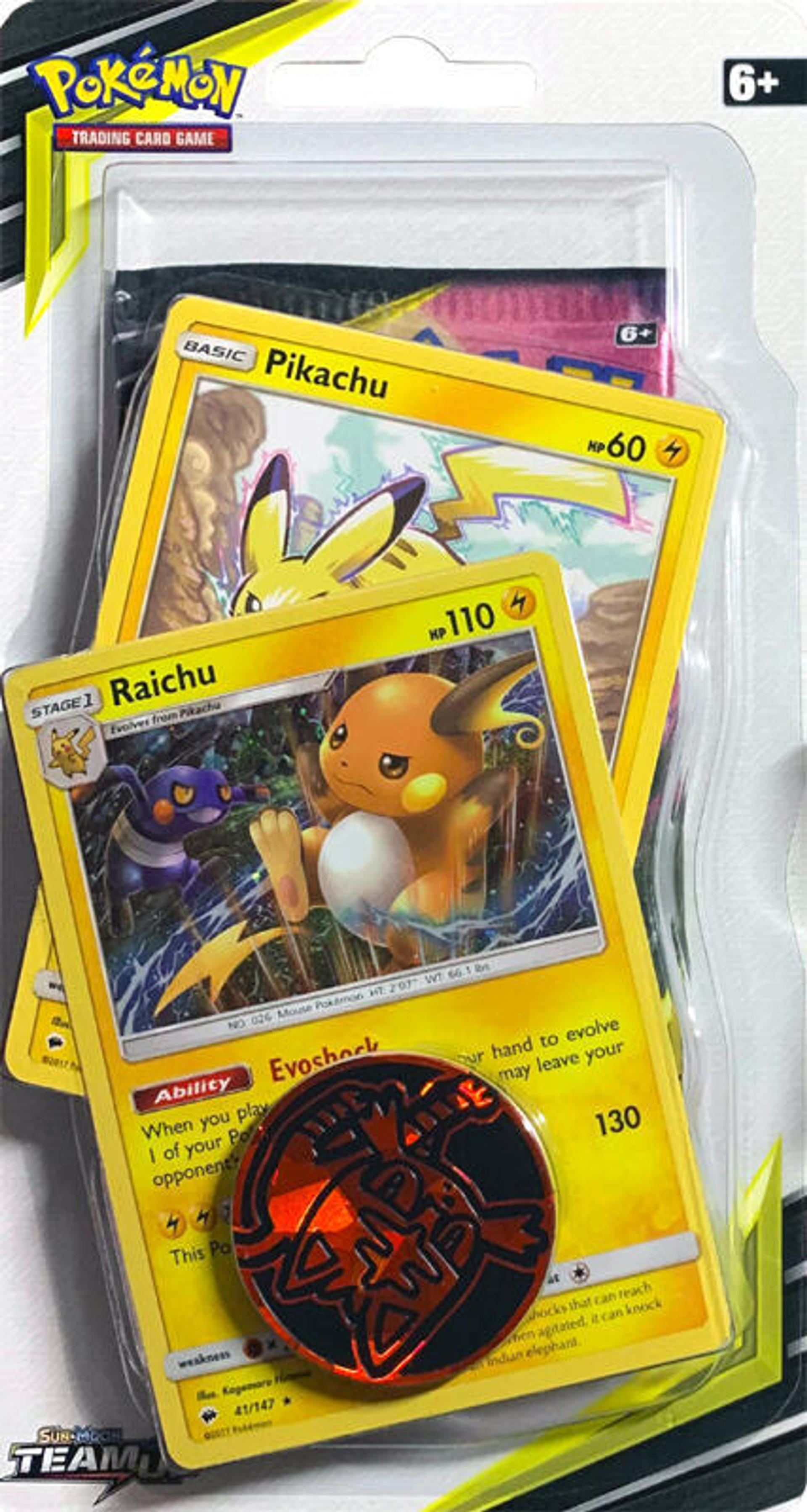 Product image for Team Up Premium Checklane Blister [Raichu]