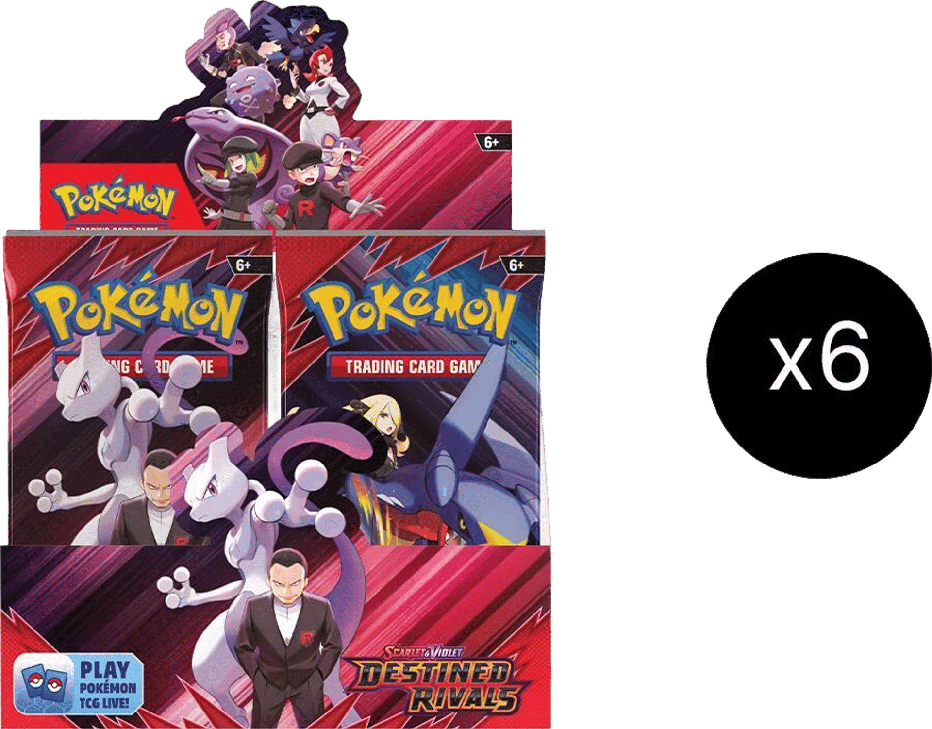 Product image for Case de 6 Displays de Rivalités Destinées