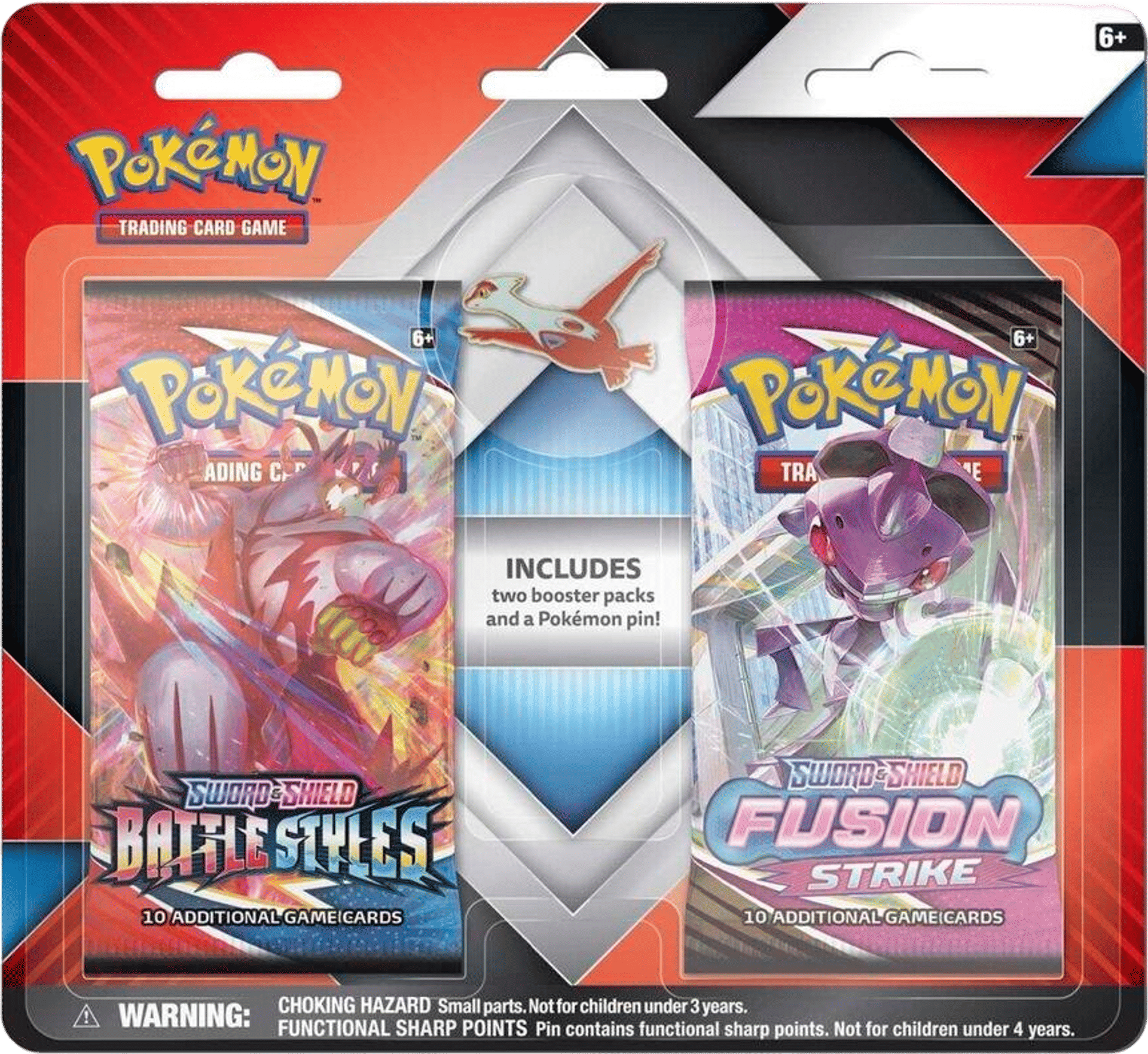 2 Booster Packs & Latias Collector's Pin from Miscellaneous Cards & Products - Pokémon