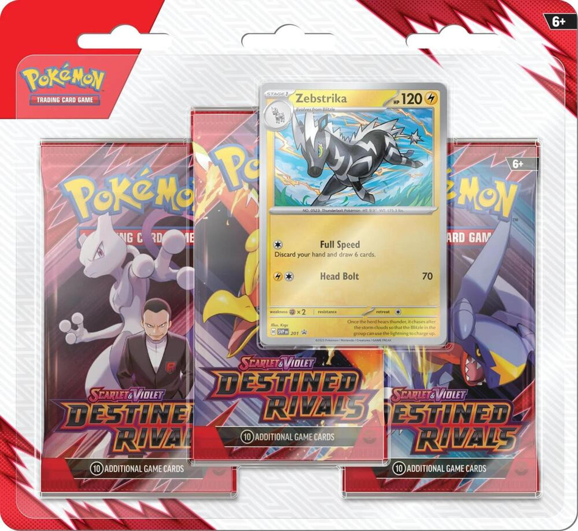 Product image for Blister 3-Pack de Rivalités Destinées: Zéblitz